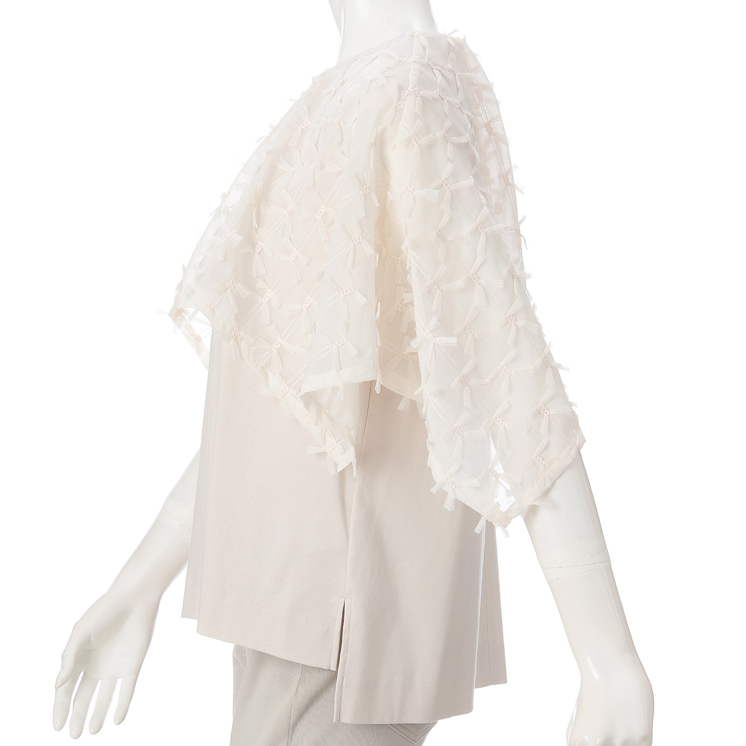 KOKIA リボン刺繍ケープカットソー - 画像7