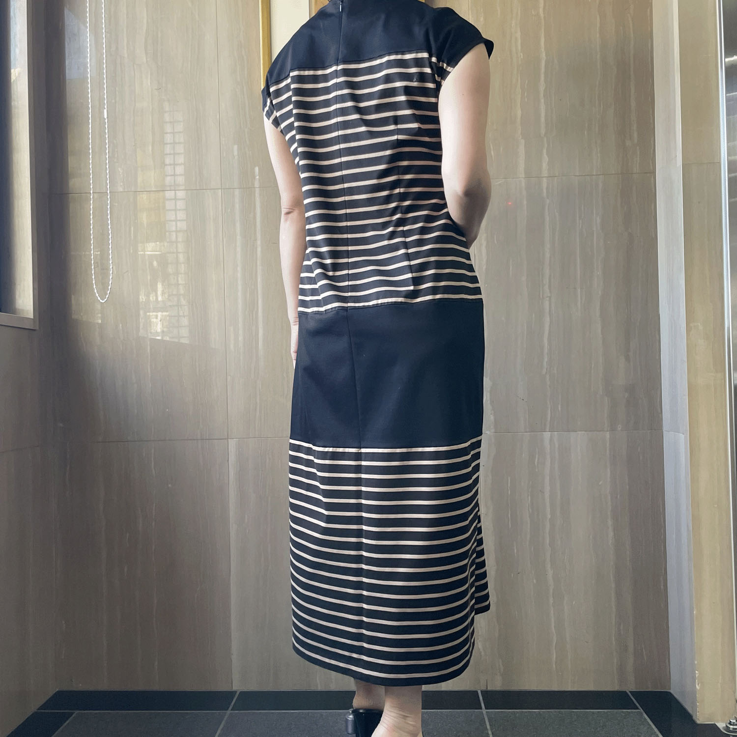 KOKIA ウエストマークボーダーワンピース - 画像4