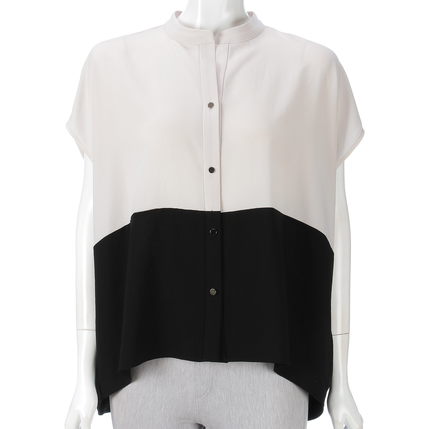 KOKIA ヴィンテージジョーゼット金釦ブラウス - 画像5