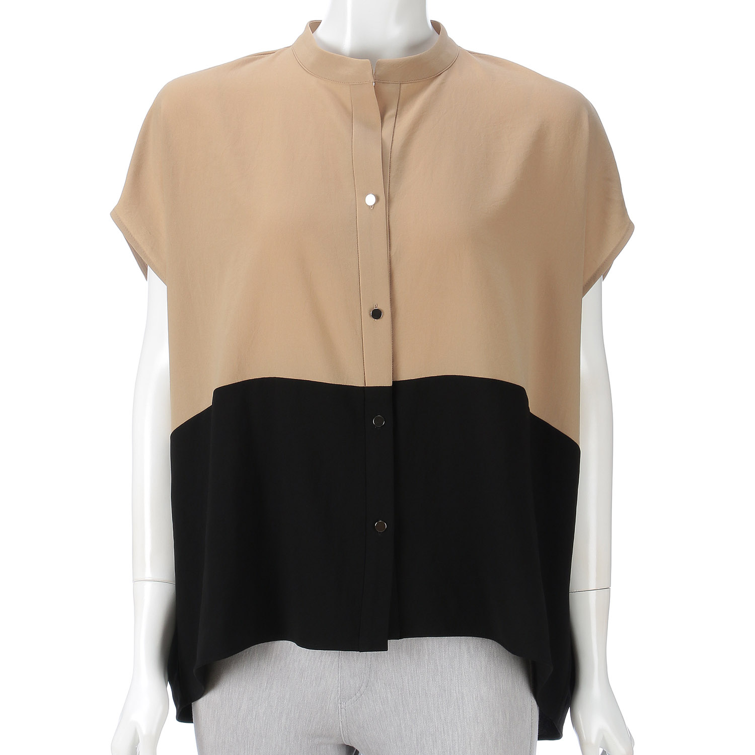 KOKIA ヴィンテージジョーゼット金釦ブラウス - 画像9