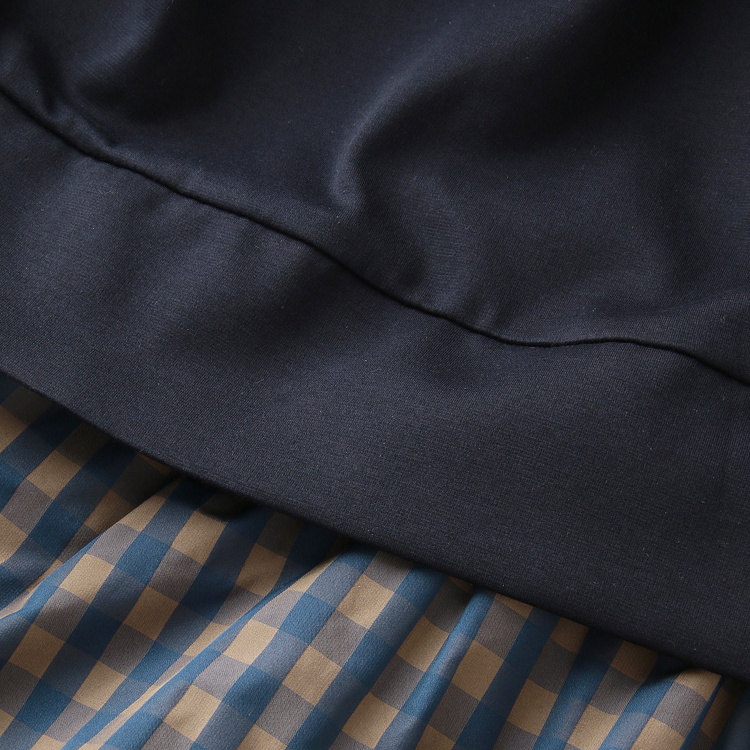 NOUQUE チェックスカートコンビワンピース - 画像4