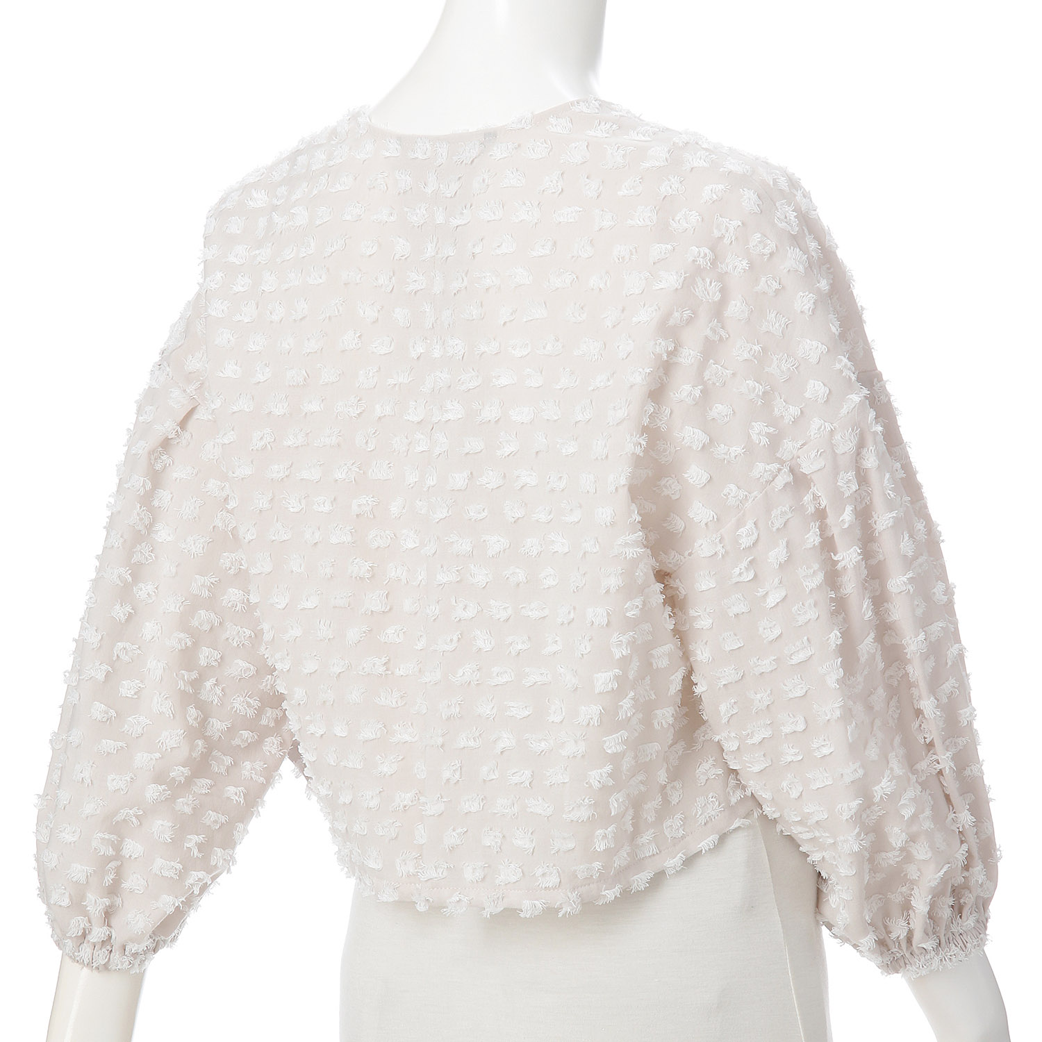 NOUQUE フサフサ刺繍ジャケット - 画像3