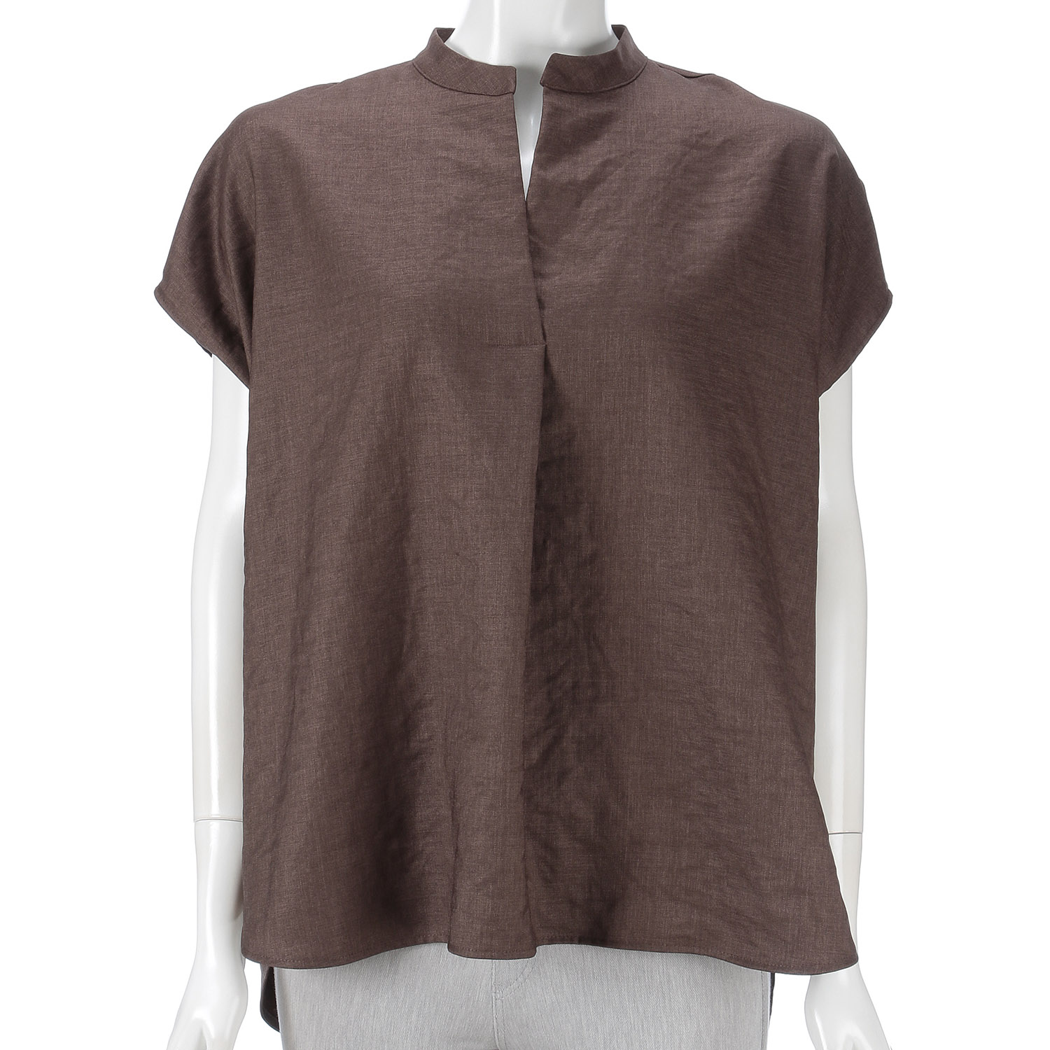 KOKIA 麻調ツイルヴィンテージプルオーバー - 画像5