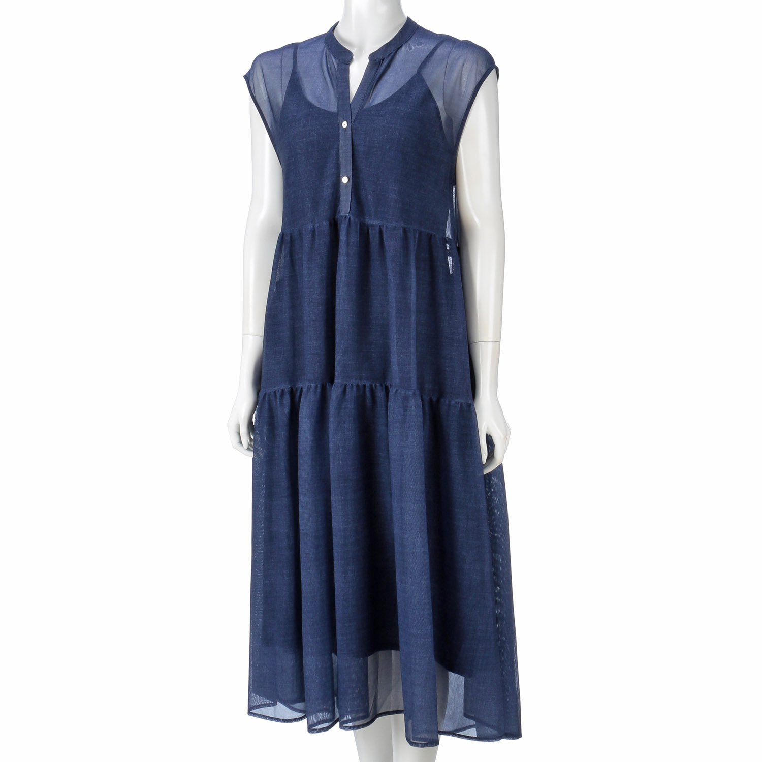 NOUQUE オーガンジー袖2WAYブラウス - 画像12