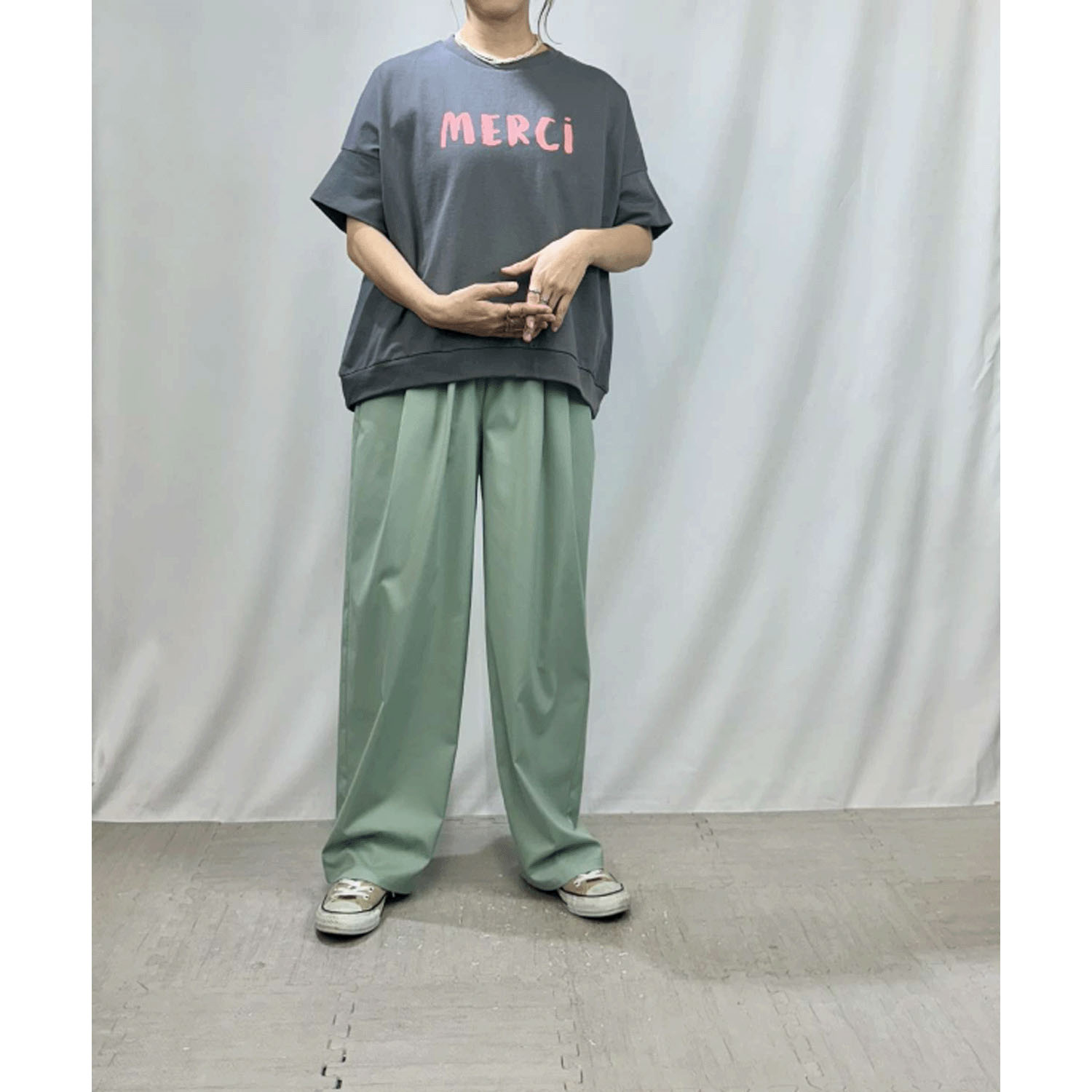 QTUME MERCI－Tシャツ - 画像3