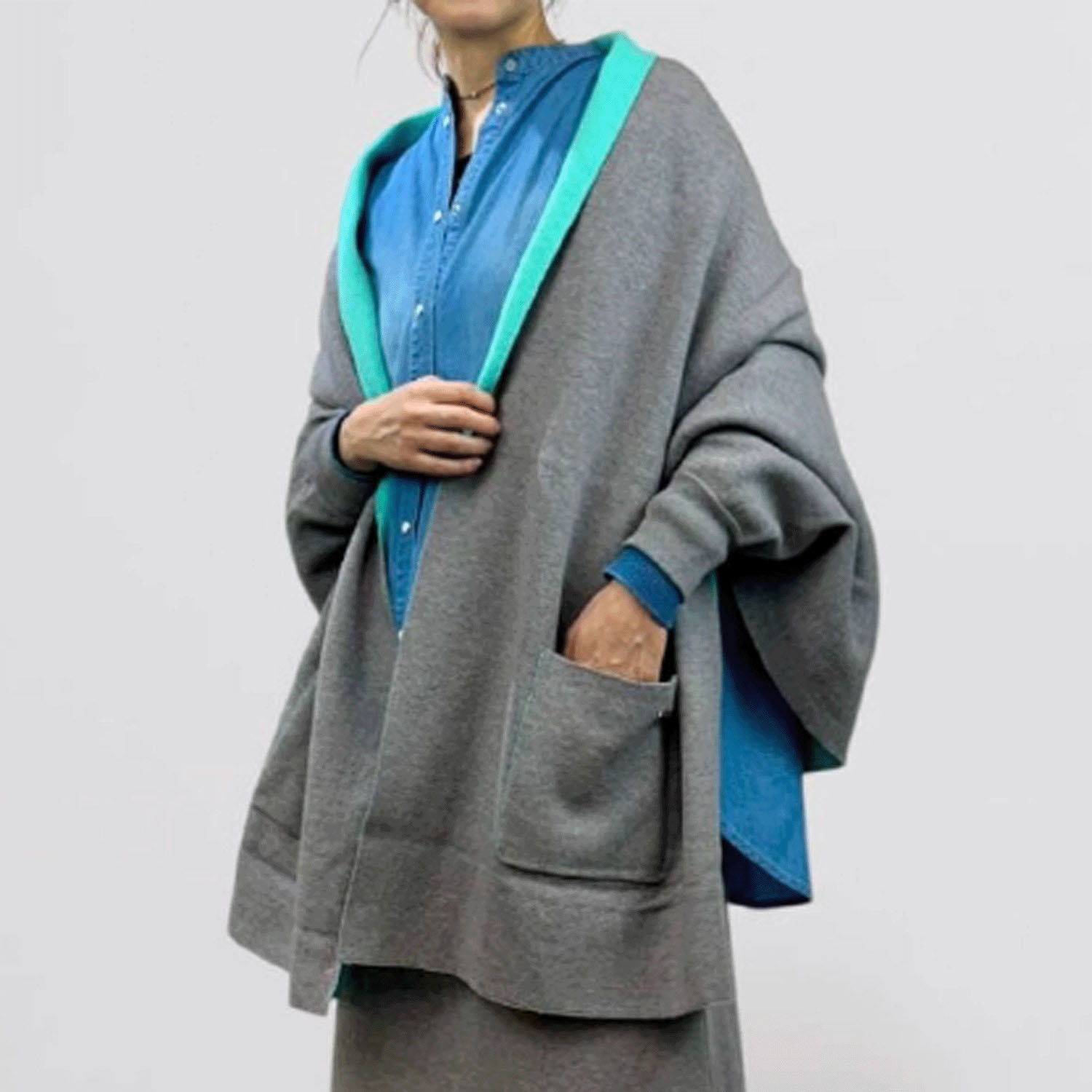 【InstaLive】QTUME 2WAYショールカーデ - 画像15