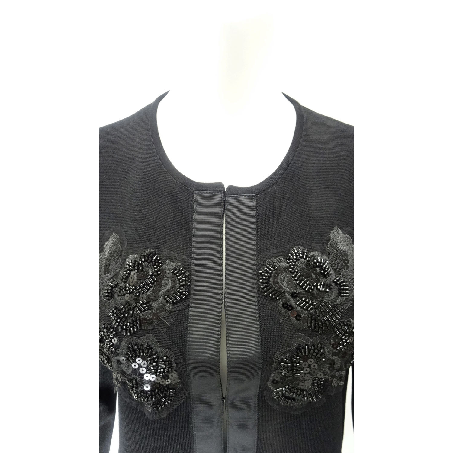 【InstaLive】Super Beauty 胸元ビジュー＆スパンコール使いニットボレロ - 画像5