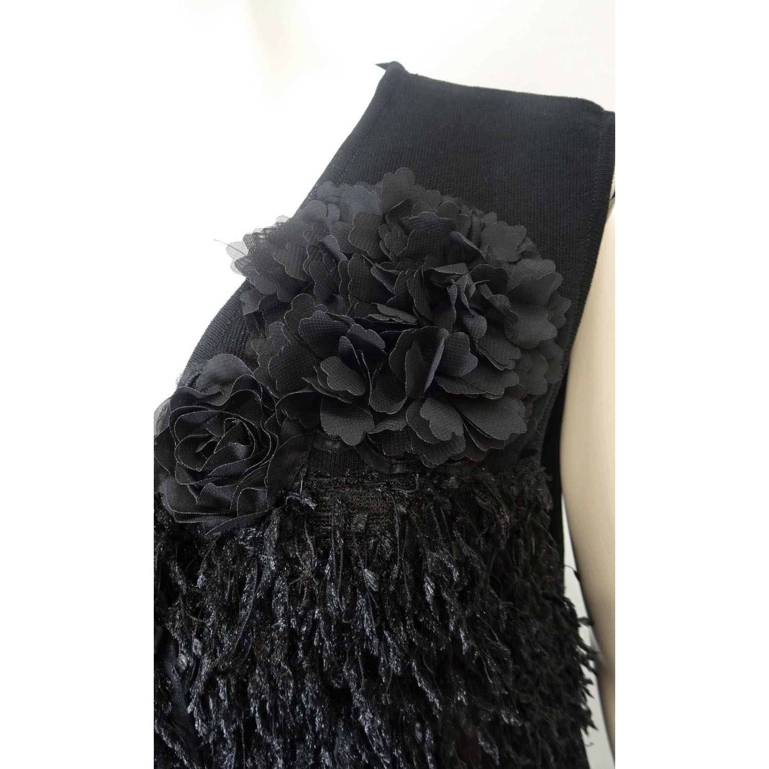 【InstaLive】Super Beauty 前立て立体モチーフ使いニットジレ - 画像5