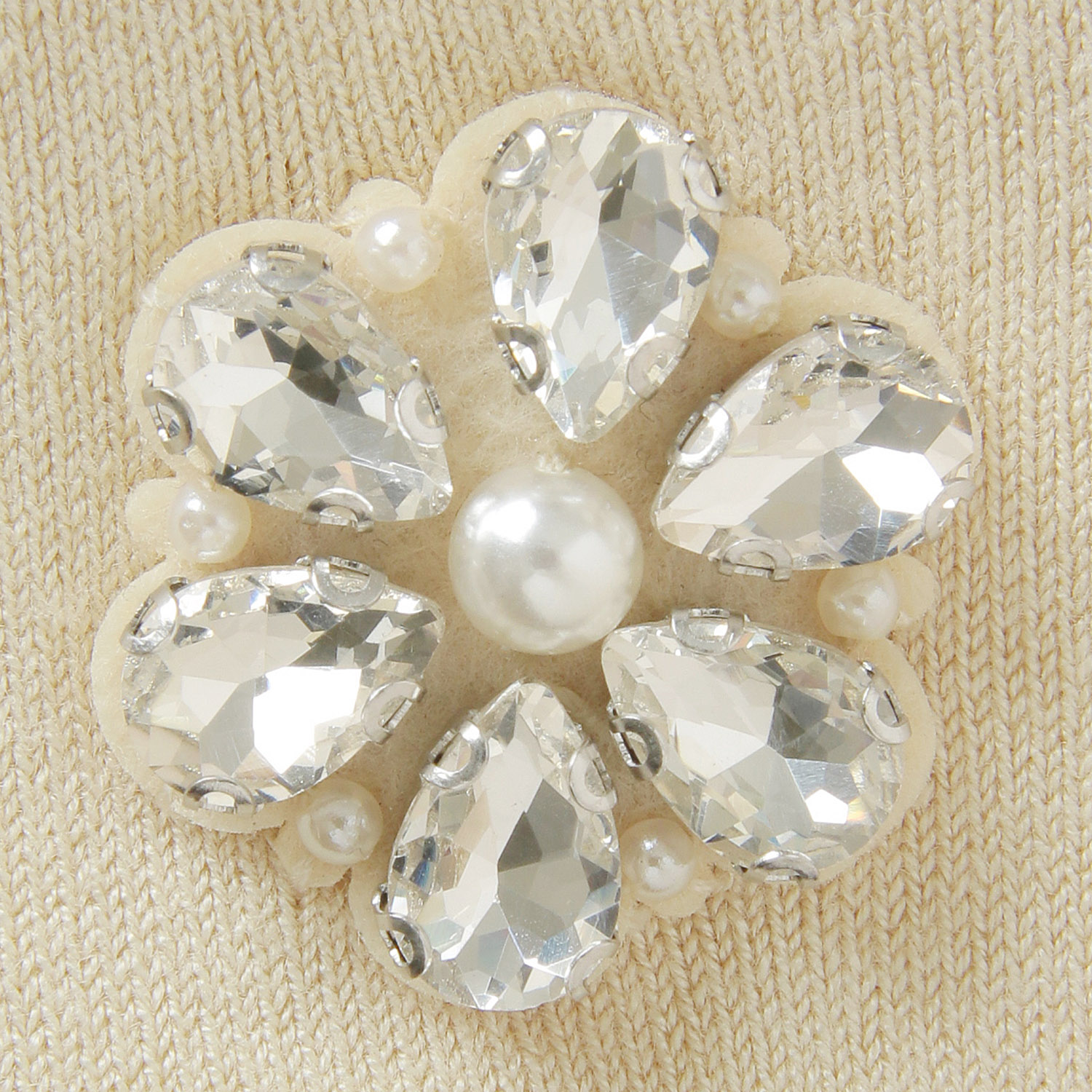 Super Beauty 胸元刺しゅう入りハイネックセーター - 画像9