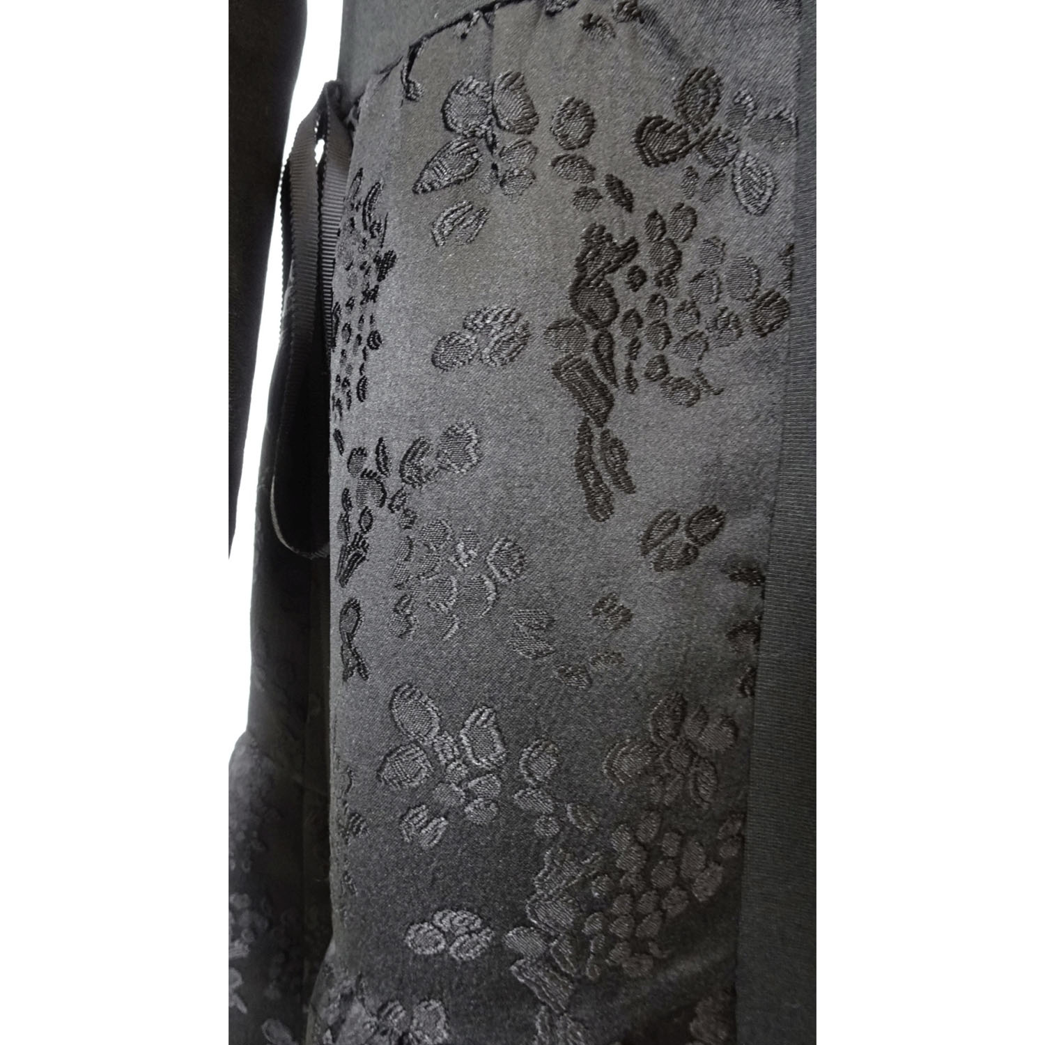 Super Beauty ジャガード織×ダンボールニット素材切替ワンピース - 画像9