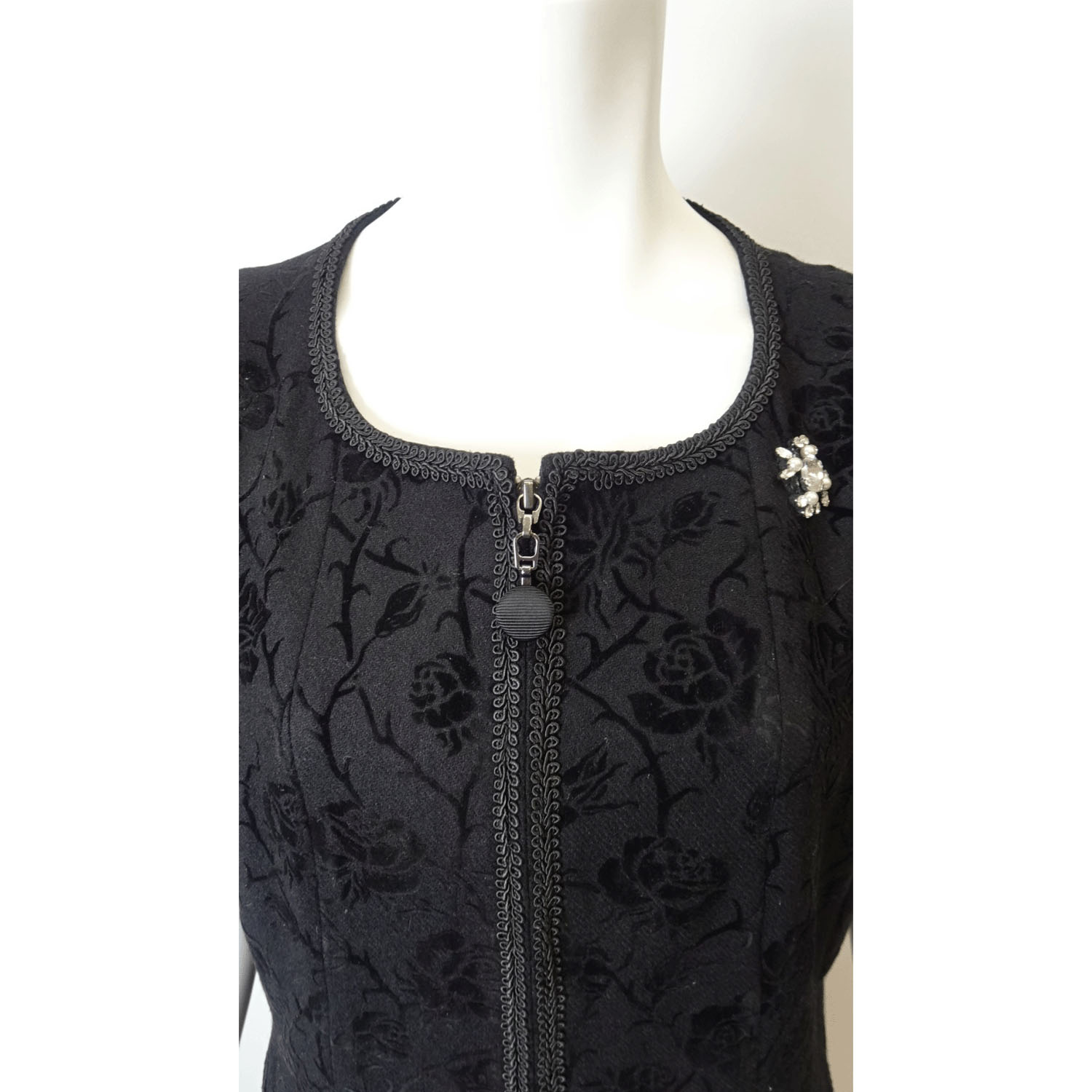 【Inata Live】Super Beauty フロッキープリント 半袖ワンピース - 画像12