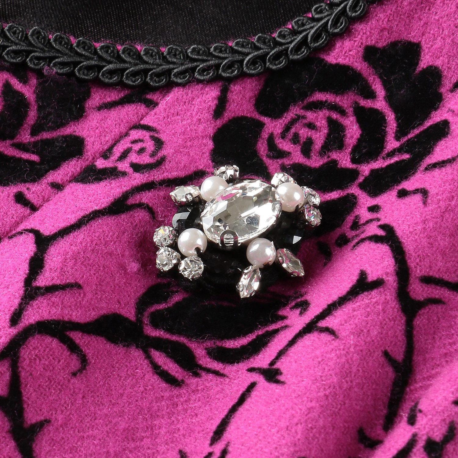 【Inata Live】Super Beauty フロッキープリント 半袖ワンピース - 画像18