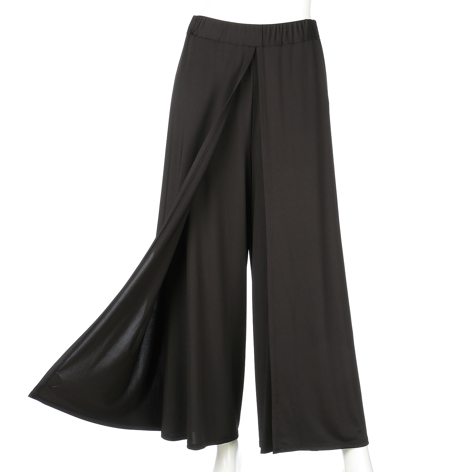 Super Beauty 巻きスカート風デザインパンツ - 画像3