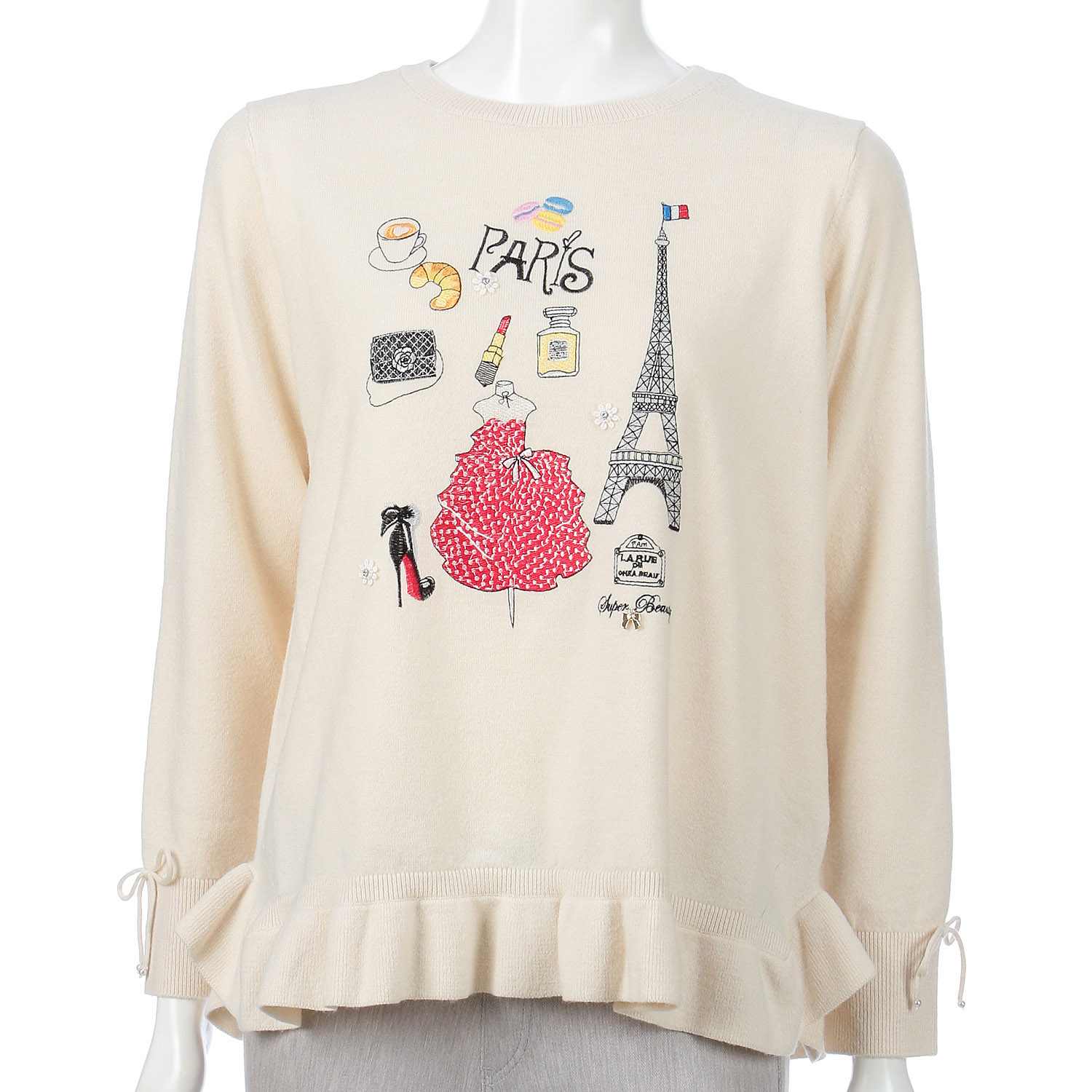 【Inata Live】Super Beauty パリ柄プルオーバー - 画像2
