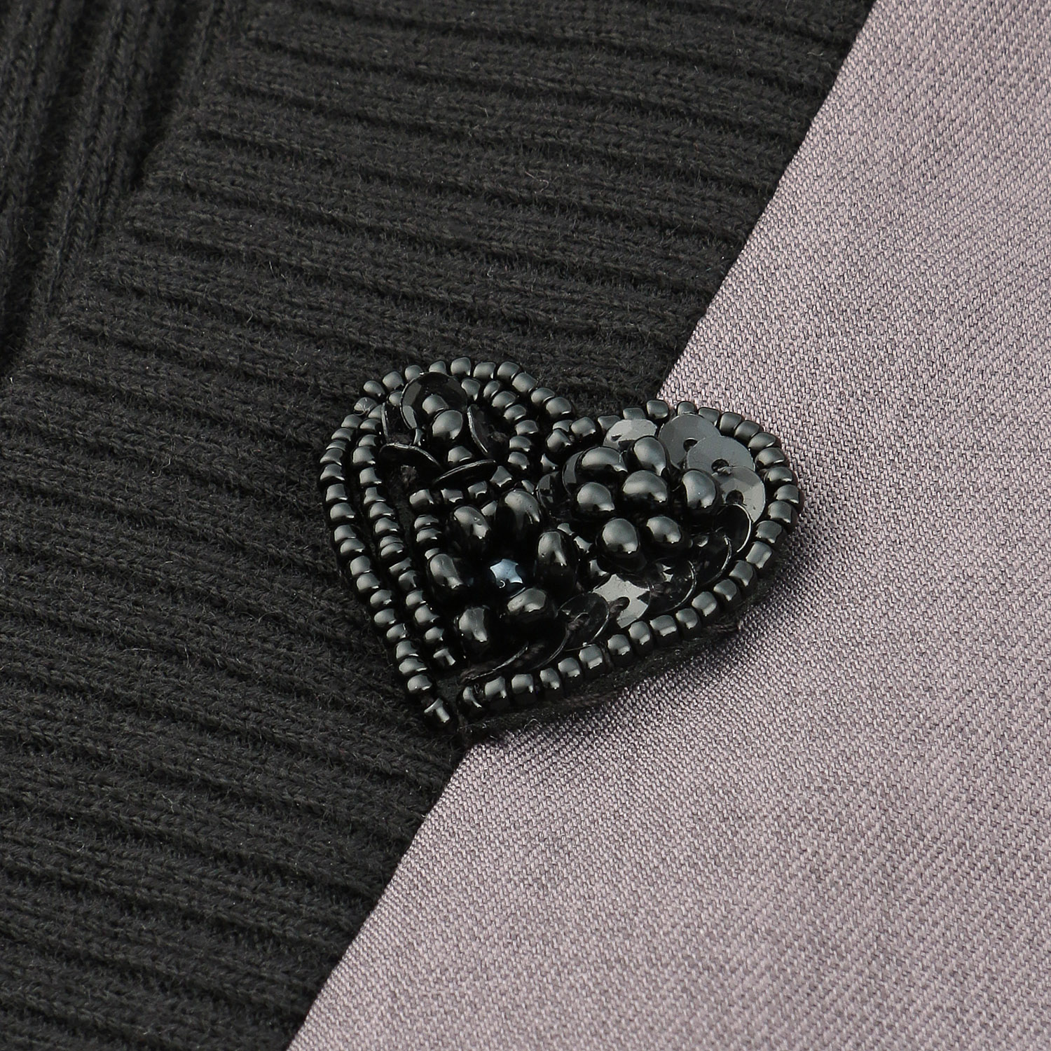 Super Beauty レイヤード風コンビワンピース - 画像5