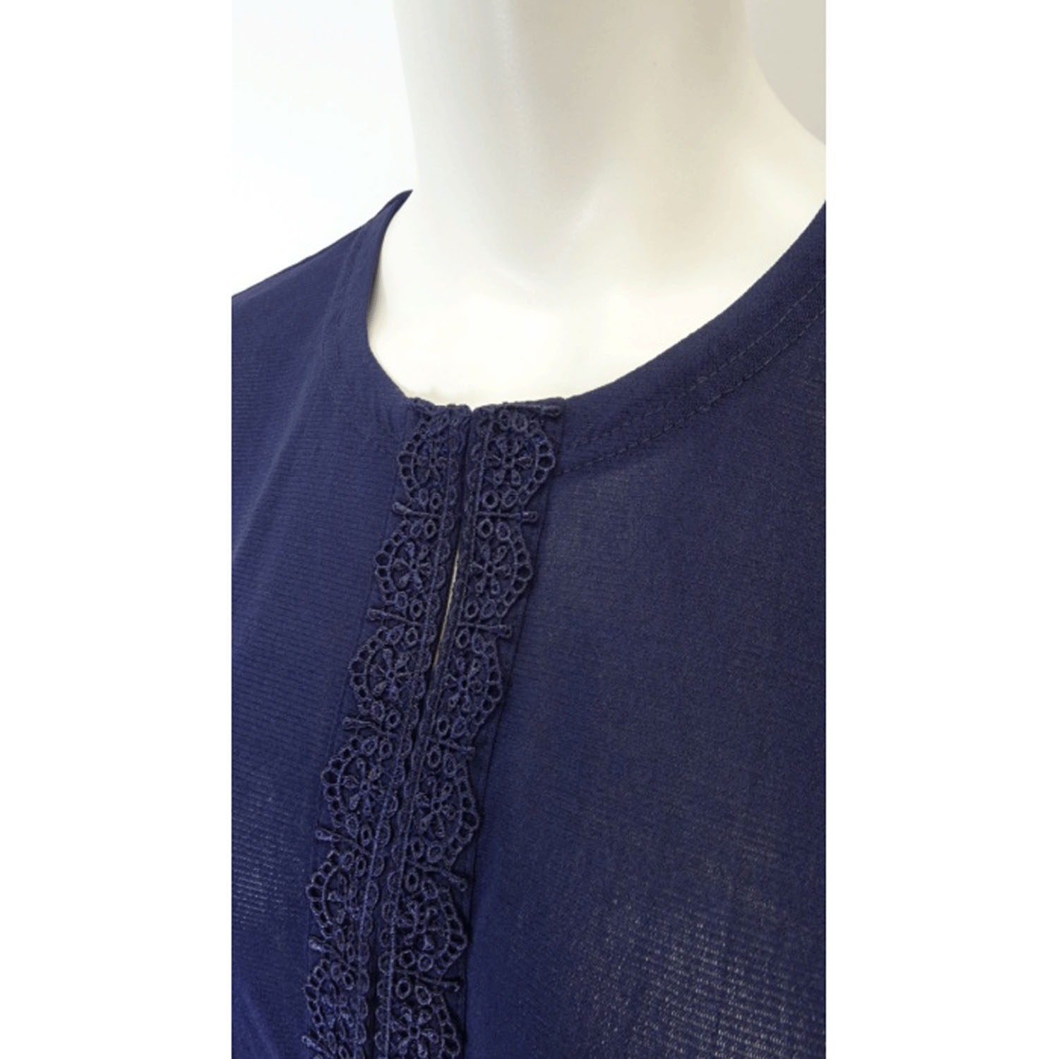 【LIVE ARCHIVE】Super Beauty ギャザーデザイン ノーカラーパワーネット素材カーディガン - 画像14