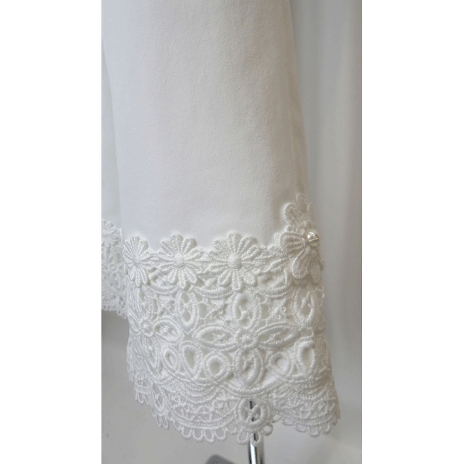 【3月下旬入荷予定】Super Beauty 裾レース×花モチーフ付パンツ - 画像11