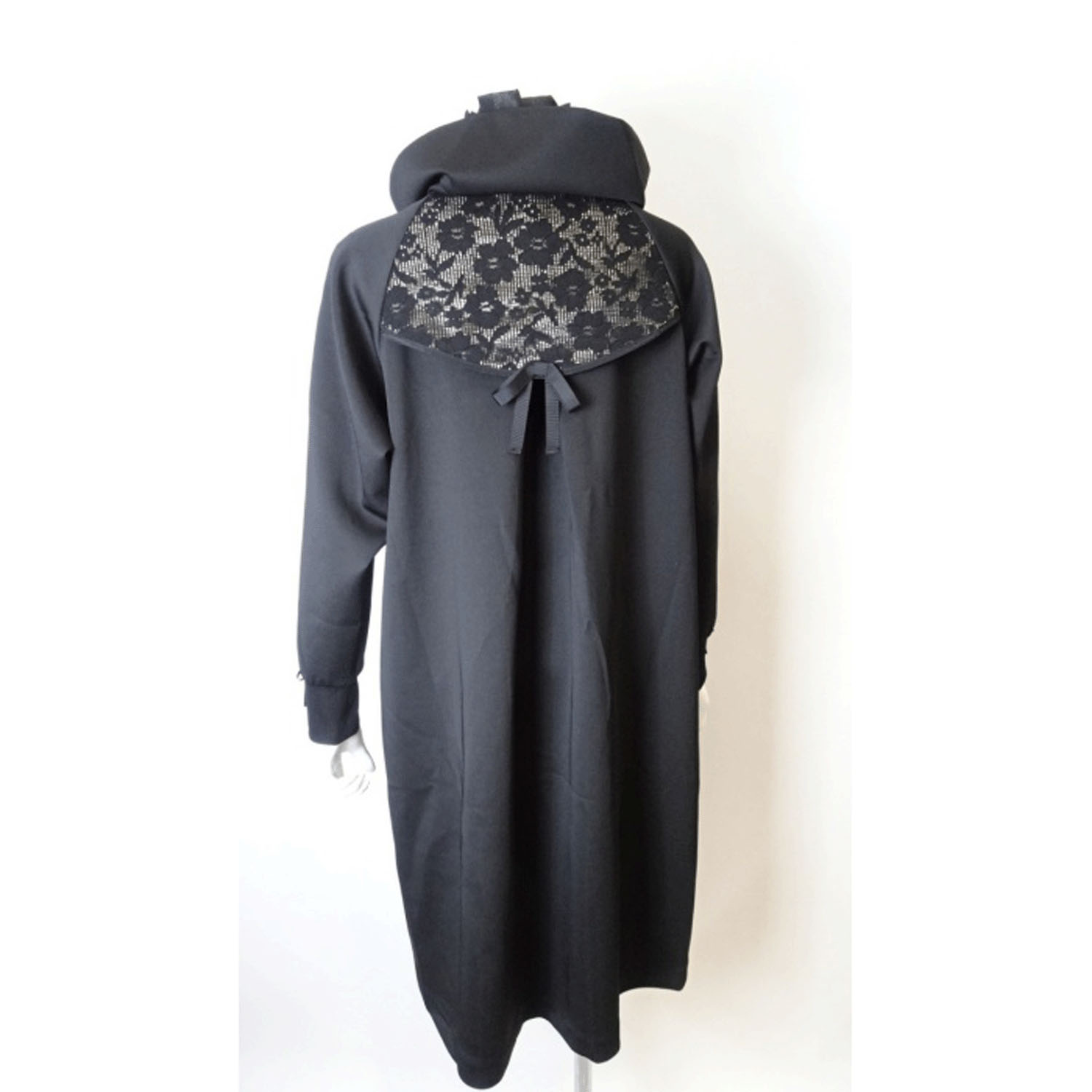 【Insta Live】Super Beauty スタンドフリル透かしレースコート - 画像11