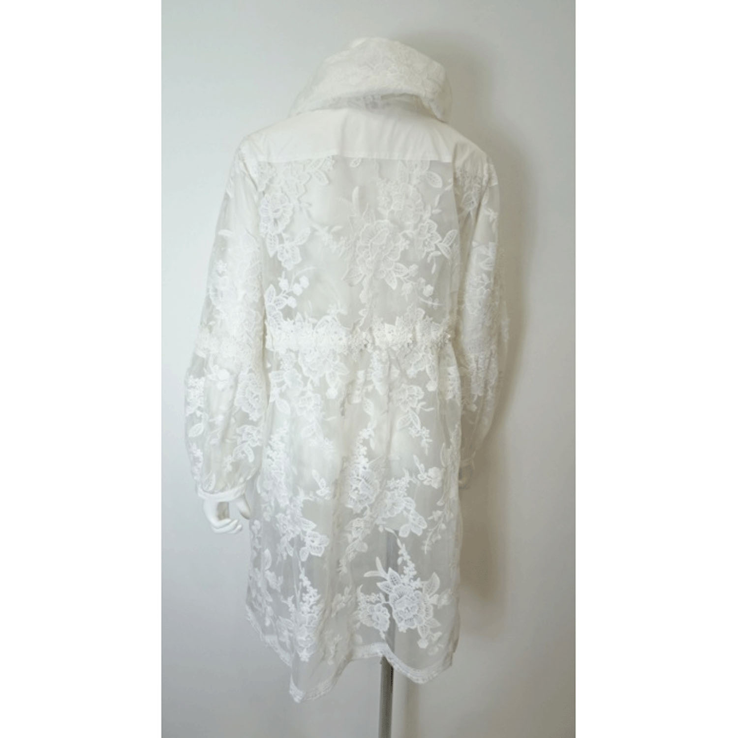 Super Beauty 花レース×刺しゅう透かし素材コート - 画像13