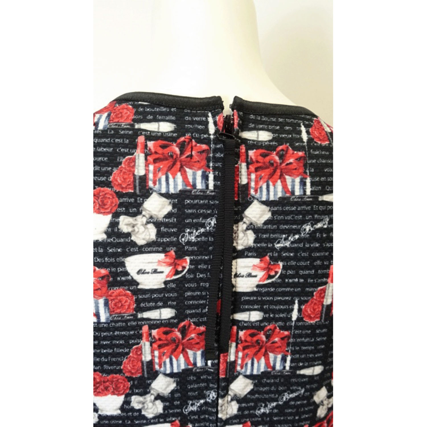 Super Beauty ギフトボックス×マグカッププリントフレンチスリーブワンピース - 画像18