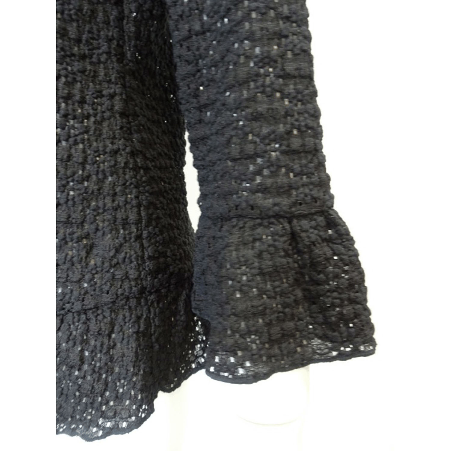 【LIVE ARCHIVE】Super Beauty 伸縮素材コサージュ付ノーカラージャケット - 画像14