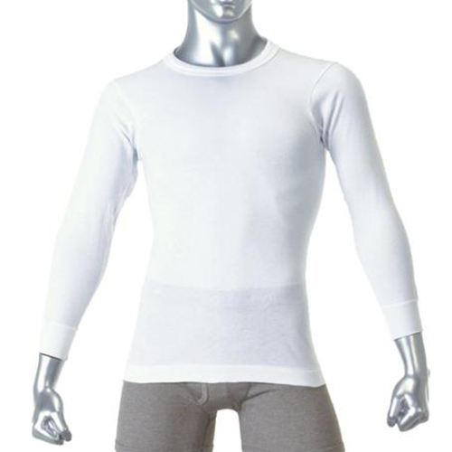 BVD Finest Touch EX 丸首8分袖 - 画像1