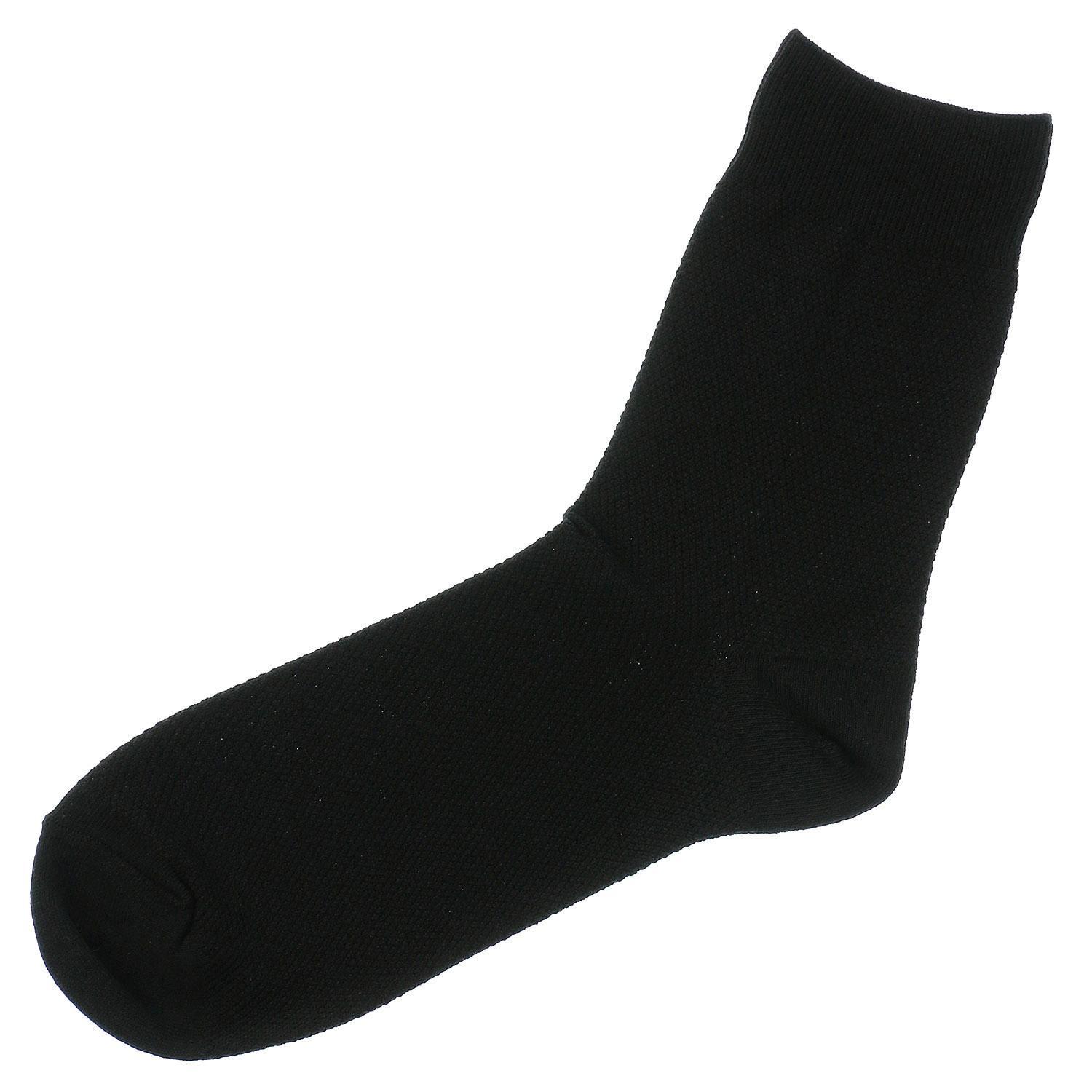 【満足】 靴下 爽感 総鹿の子 ハーフ丈 - 画像4