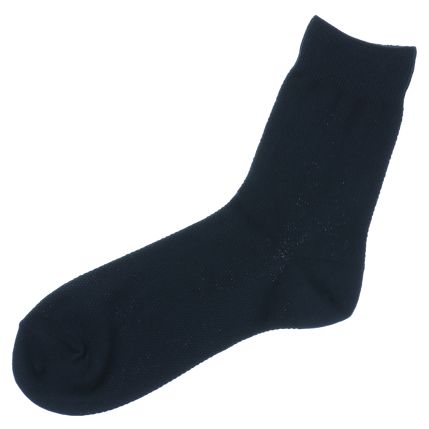 【満足】 靴下 爽感 総鹿の子 ハーフ丈 - 画像5