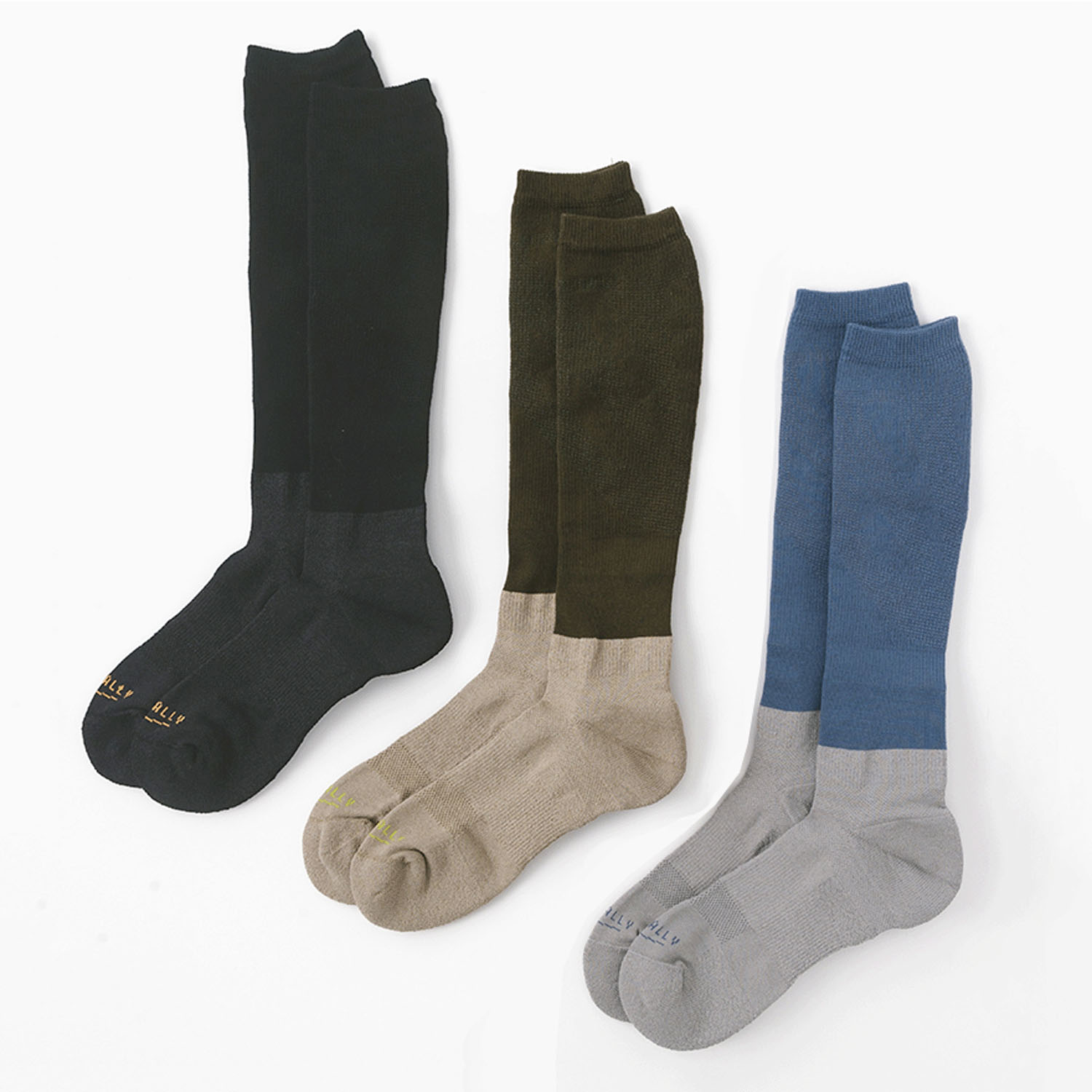 PESCALLY和紙パイル着圧ソックス 25cm－27cm