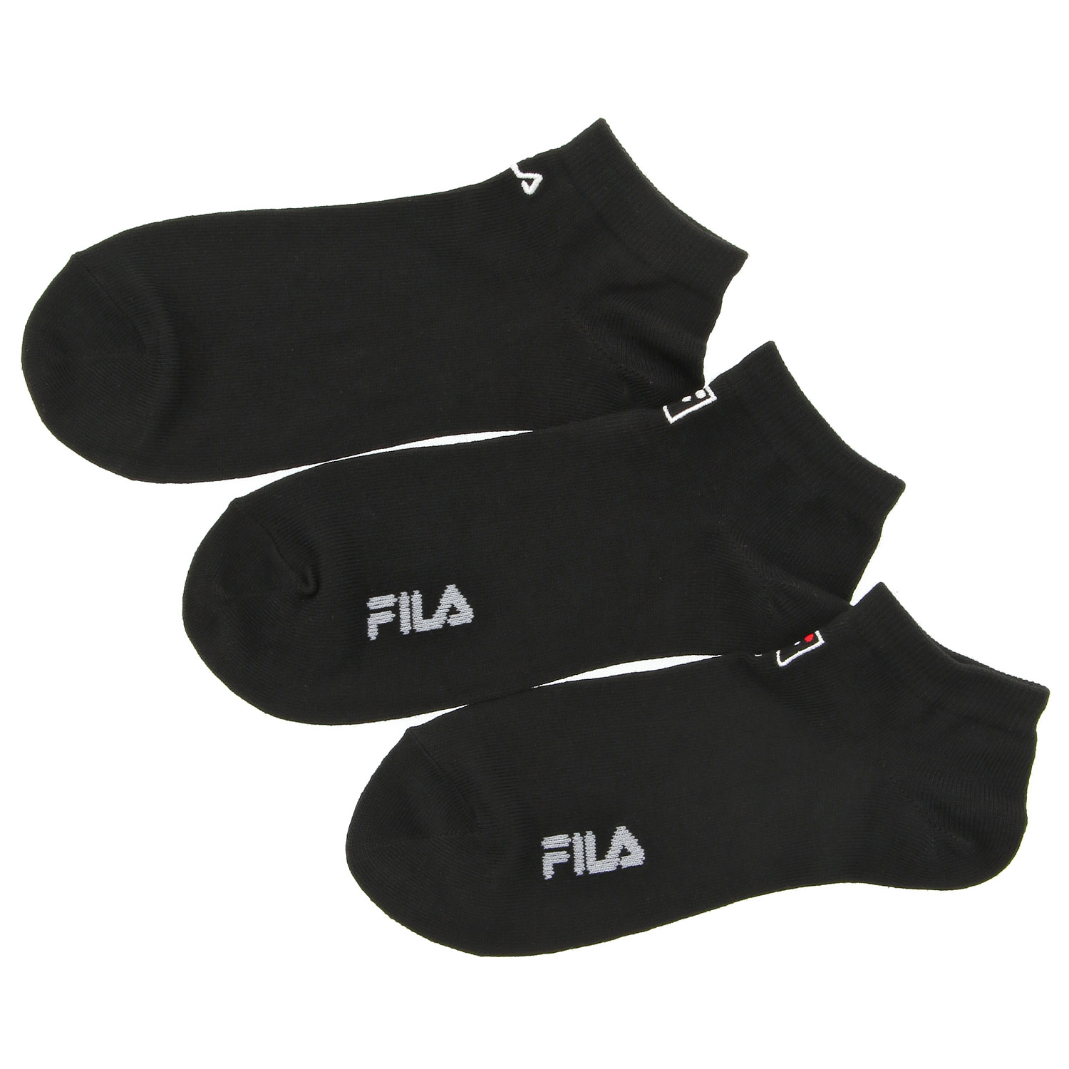 FILA 3足組スニーカー丈ソックス 紳士 - 画像4