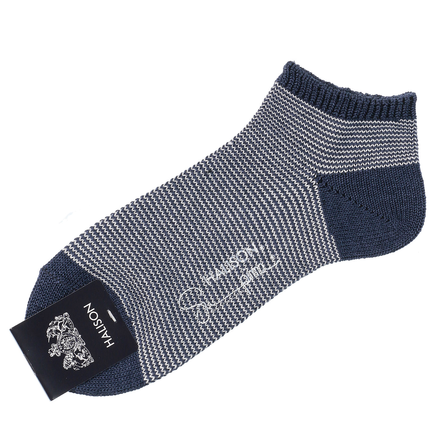 スーピマ ピンボーダー アンクルソックス - 画像4