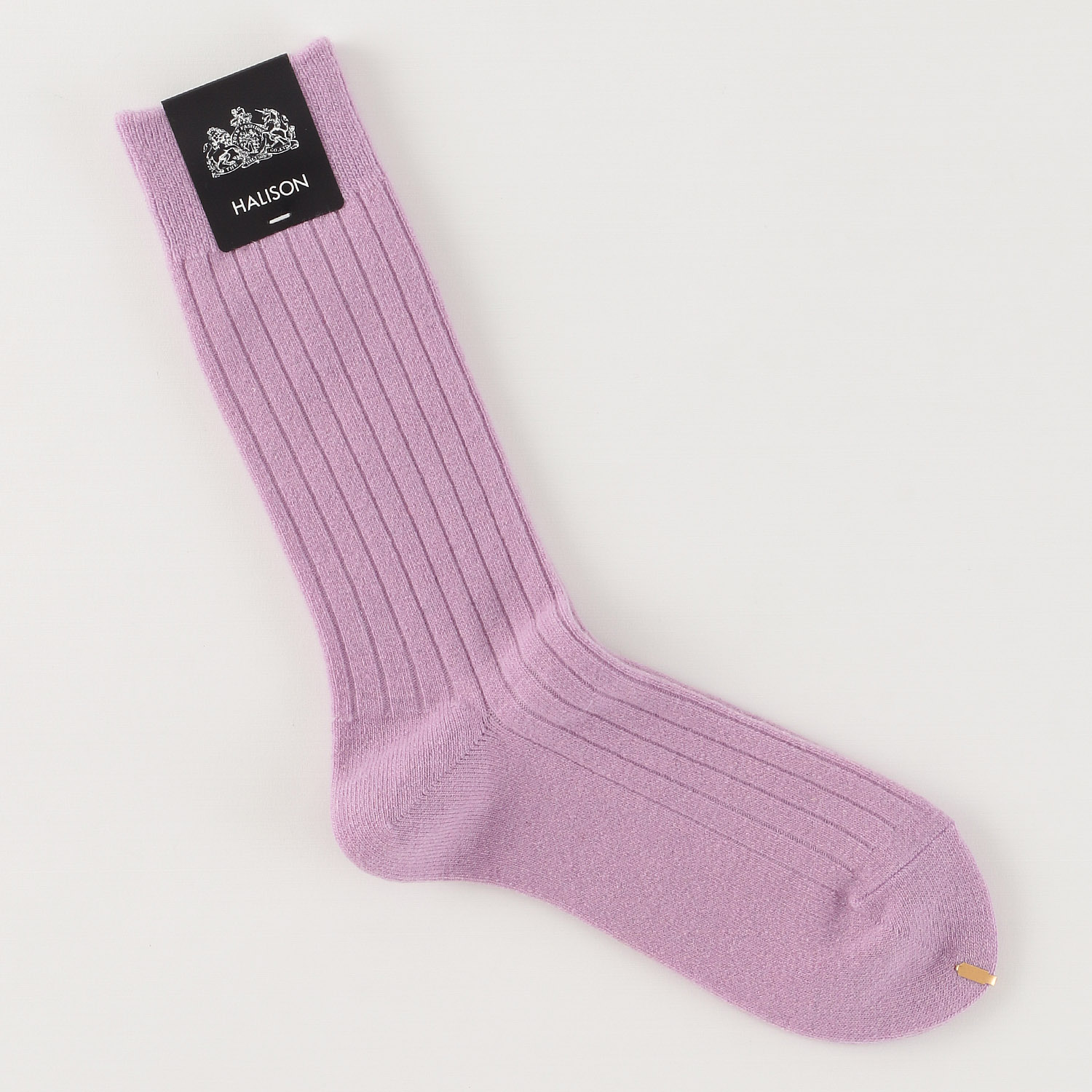 HALISON ラムウール レトロパステル リブソックス - 画像6