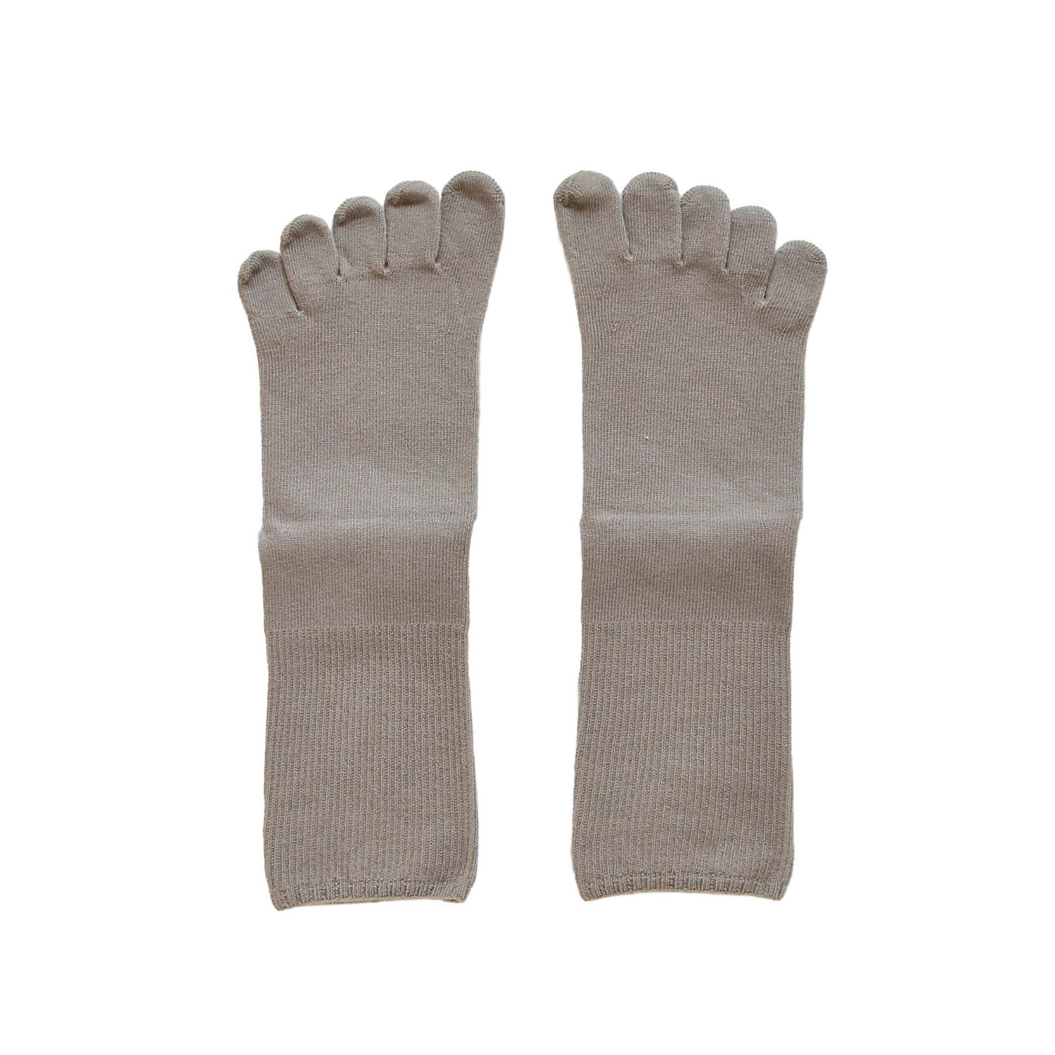 天衣無縫 立体的に編み立てた5本指ソックス Lサイズ - 画像3