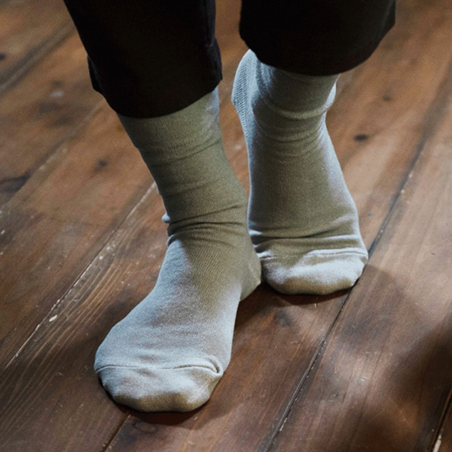 天衣無縫 いつもソックス無地 Lサイズ - 画像2