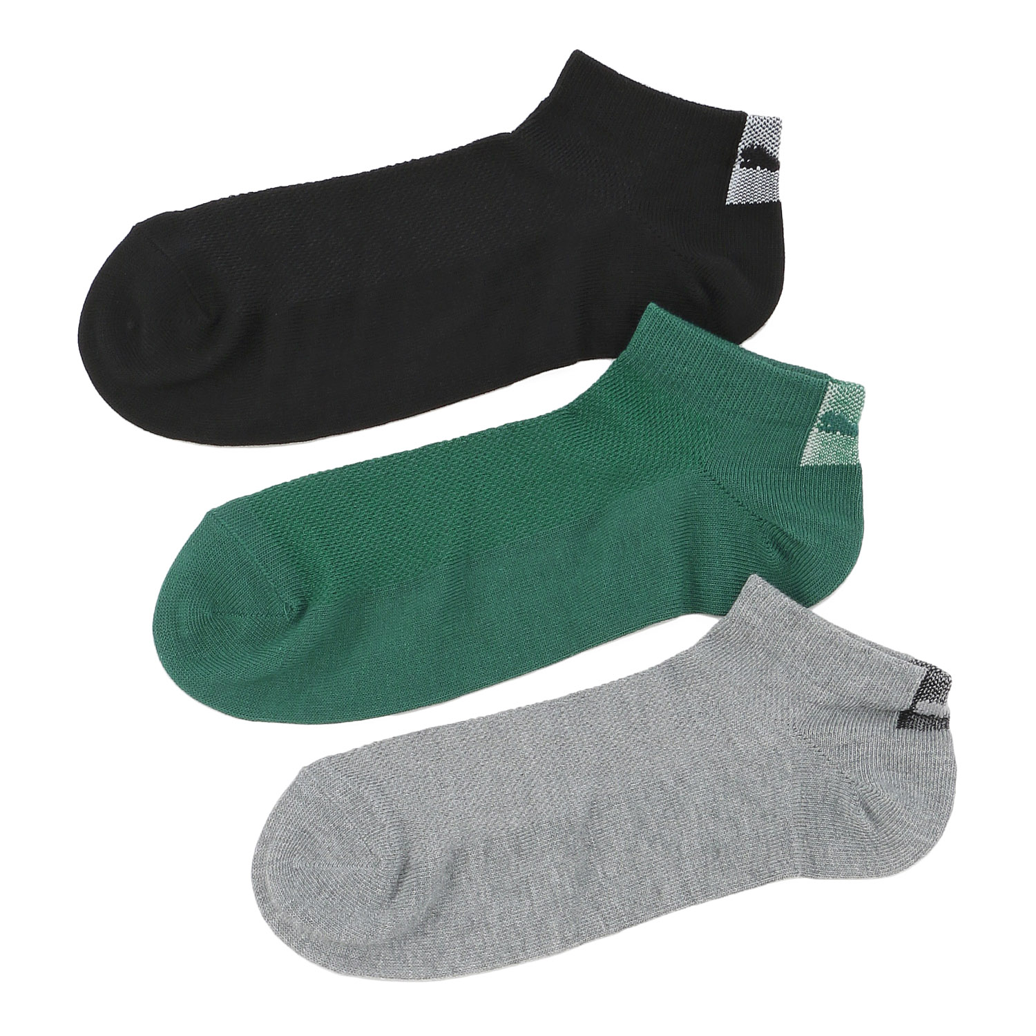 PUMA 3足組メッシュスニーカーソックス 紳士