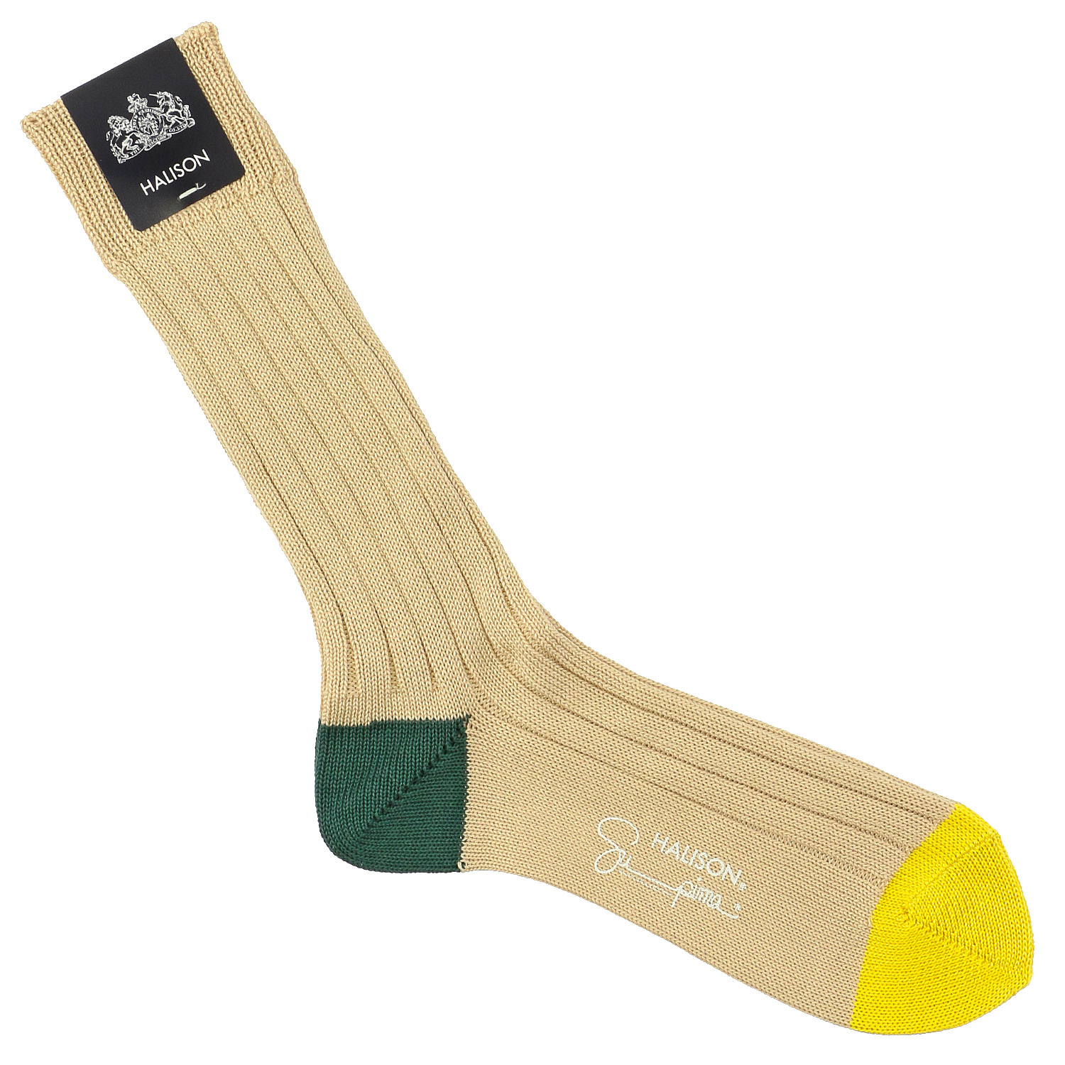HALISON スーピマ ヒール＆トウ ソックス - 画像4