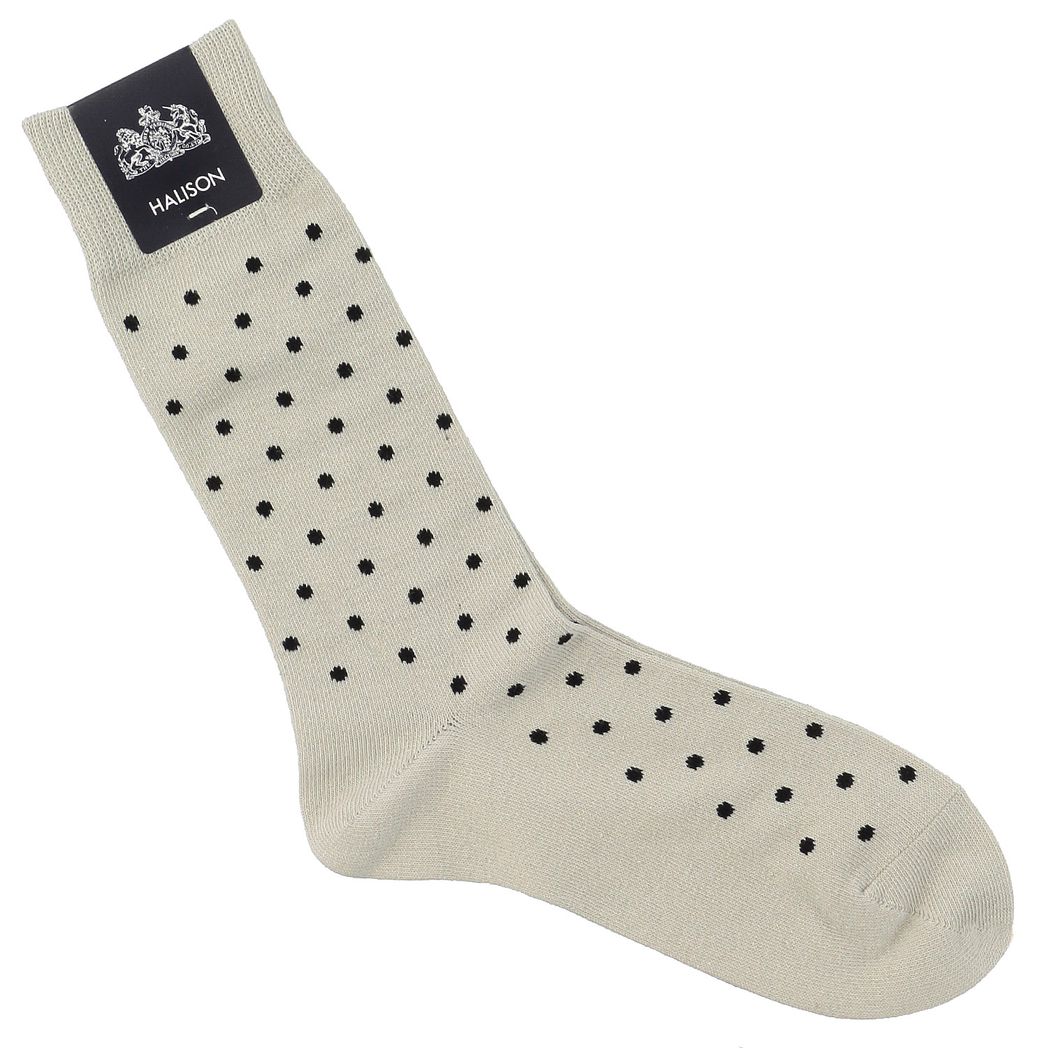 HALISON 綿麻 ポルカドット ソックス - 画像2