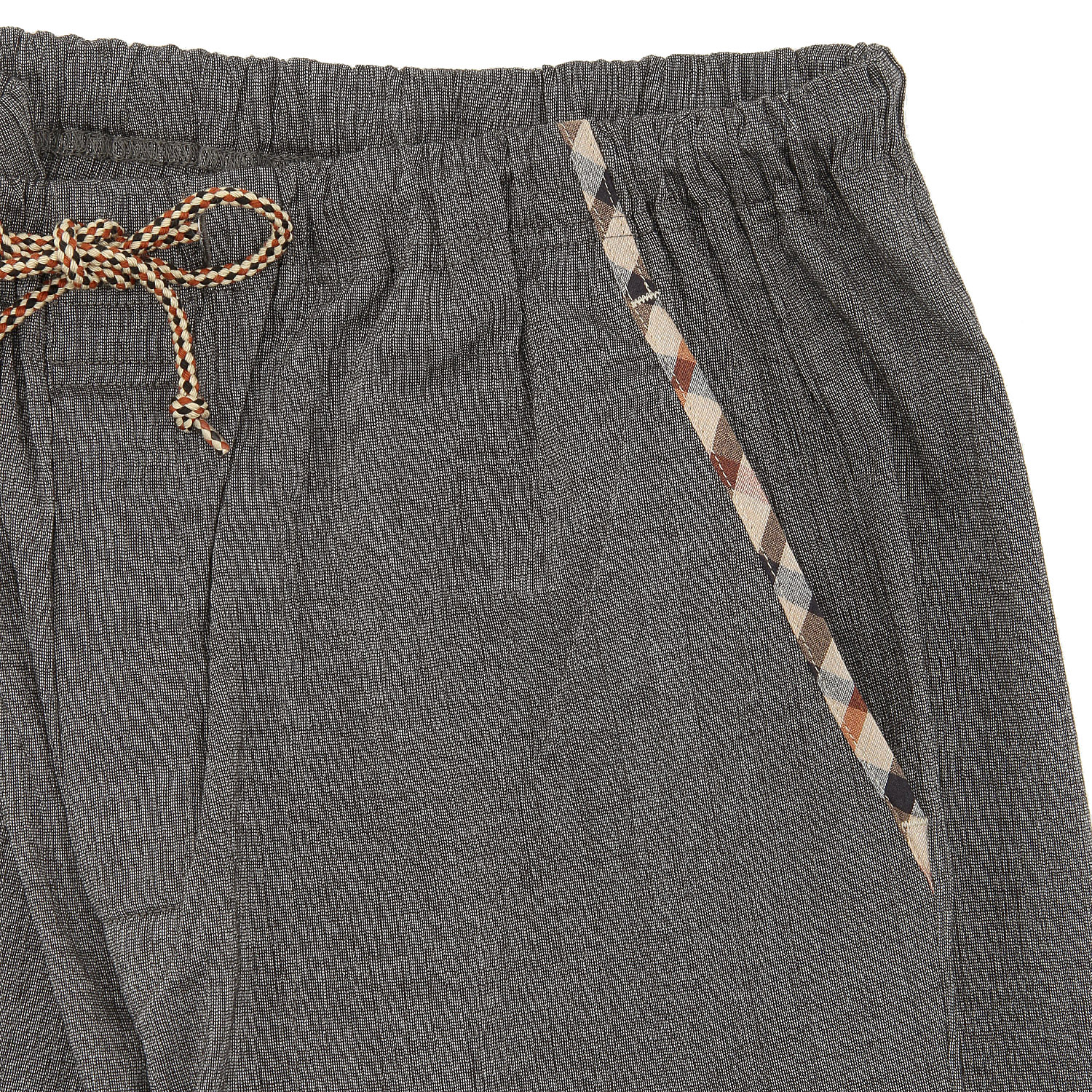 DAKS メンズ クレープ7分丈パンツ - 画像2