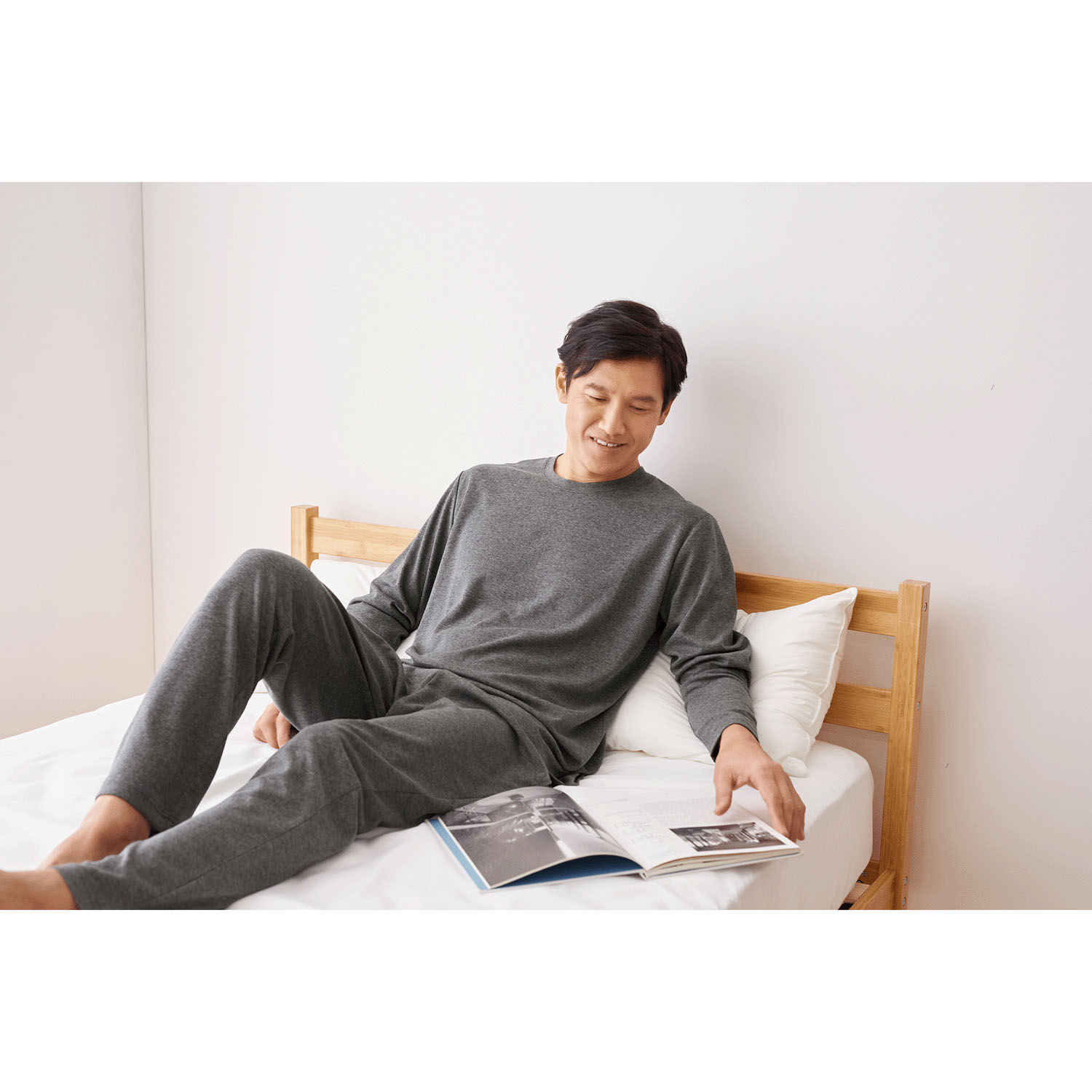 リカバリーケア メンズ ロングパンツ - 画像1