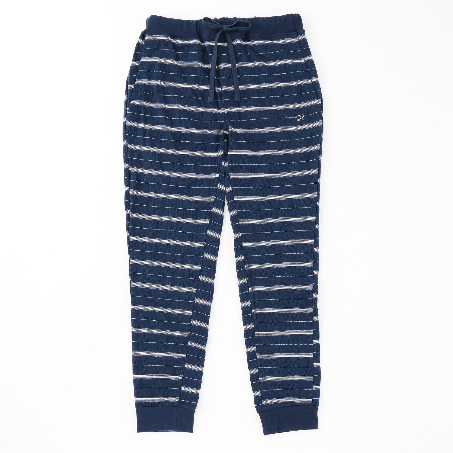 GoldenBear 鹿の子ニット単品パンツ ボーダー柄 - 画像5