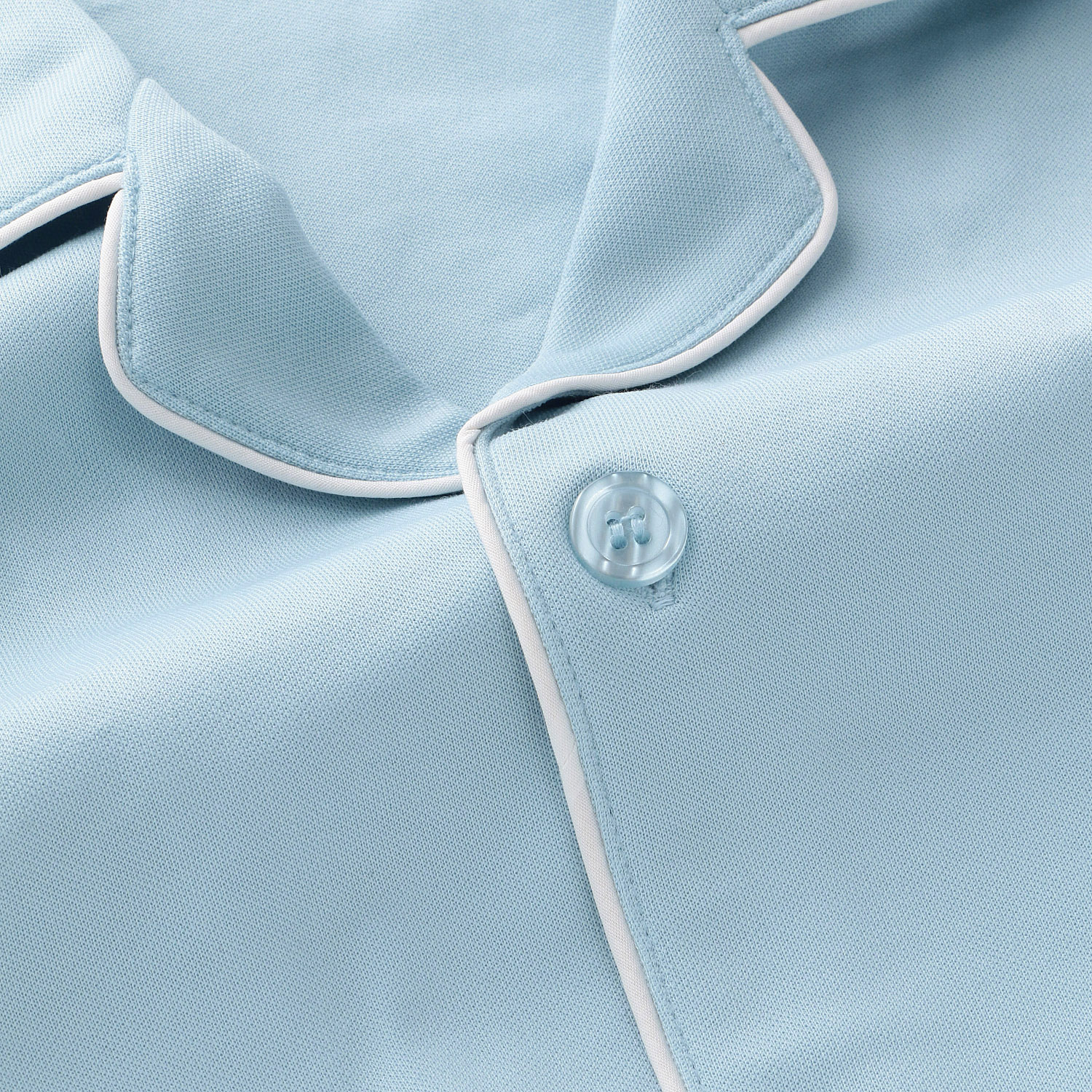 Neruwell（ネルウェル）紳士 ダンボール無地シャツパジャマ - 画像5