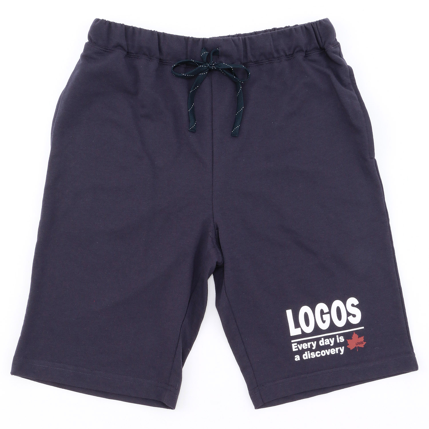 LOGOS 紳士ミニ裏毛無地ハーフパンツ - 画像5