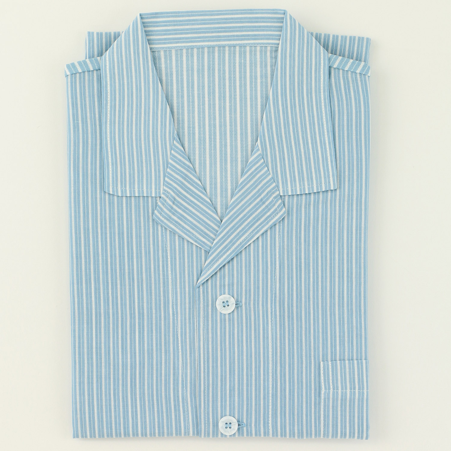 GUNZE 紳士 アセドロン半袖5分丈パンツパジャマ - 画像3