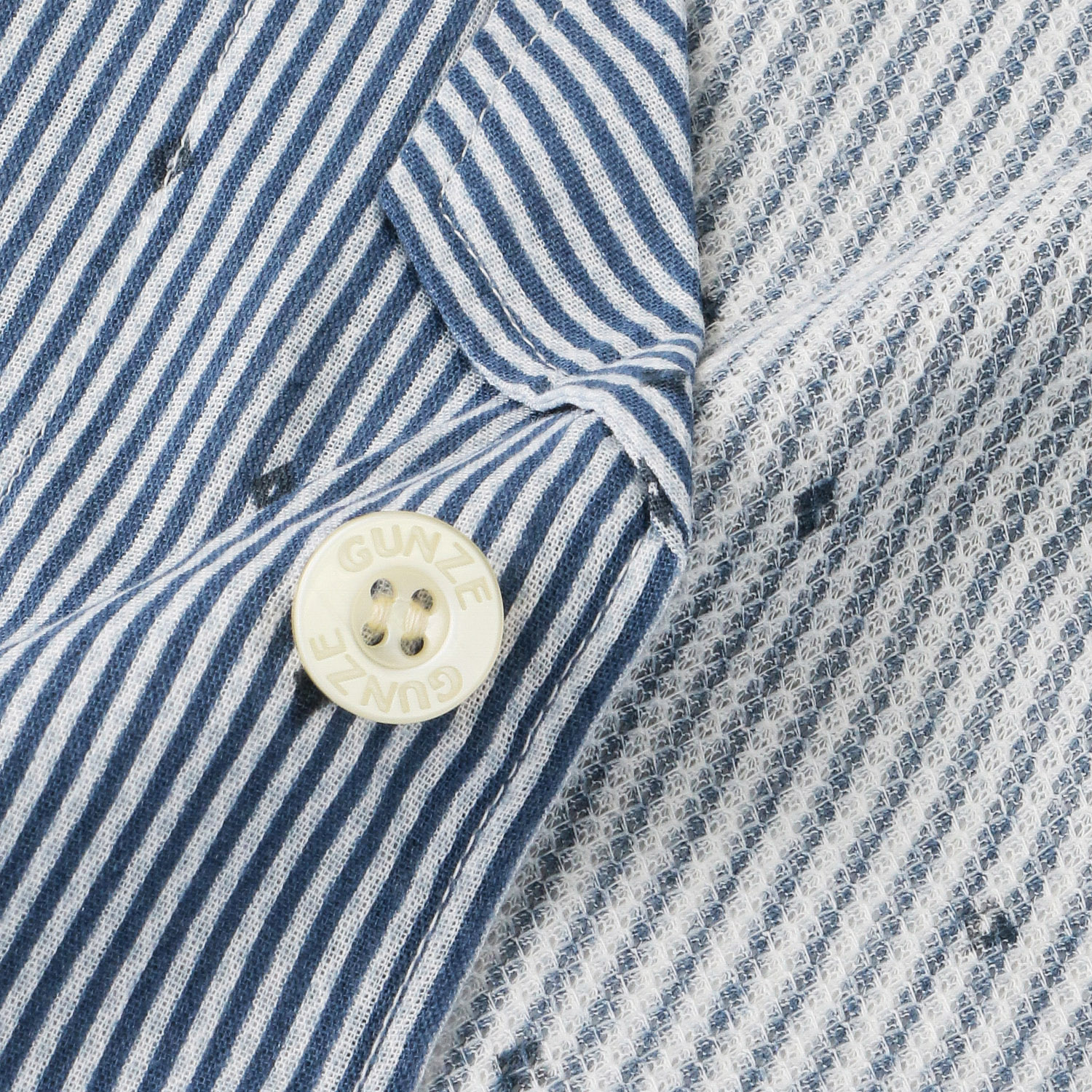 GUNZE COOL PLUS 背中メッシュ 長袖長パンツパジャマ - 画像5