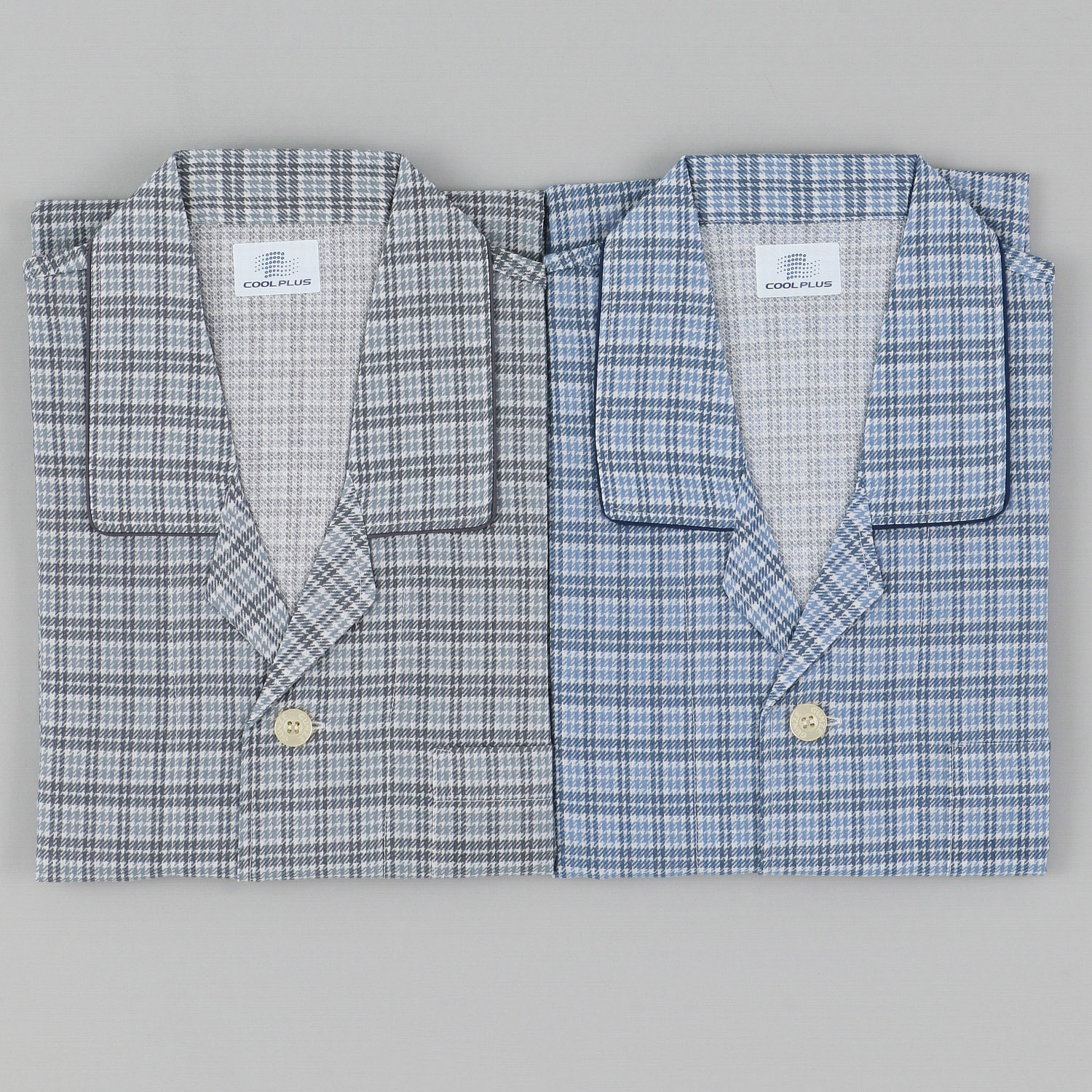 GUNZE COOL PLUS 背中メッシュ 長袖長パンツパジャマLL