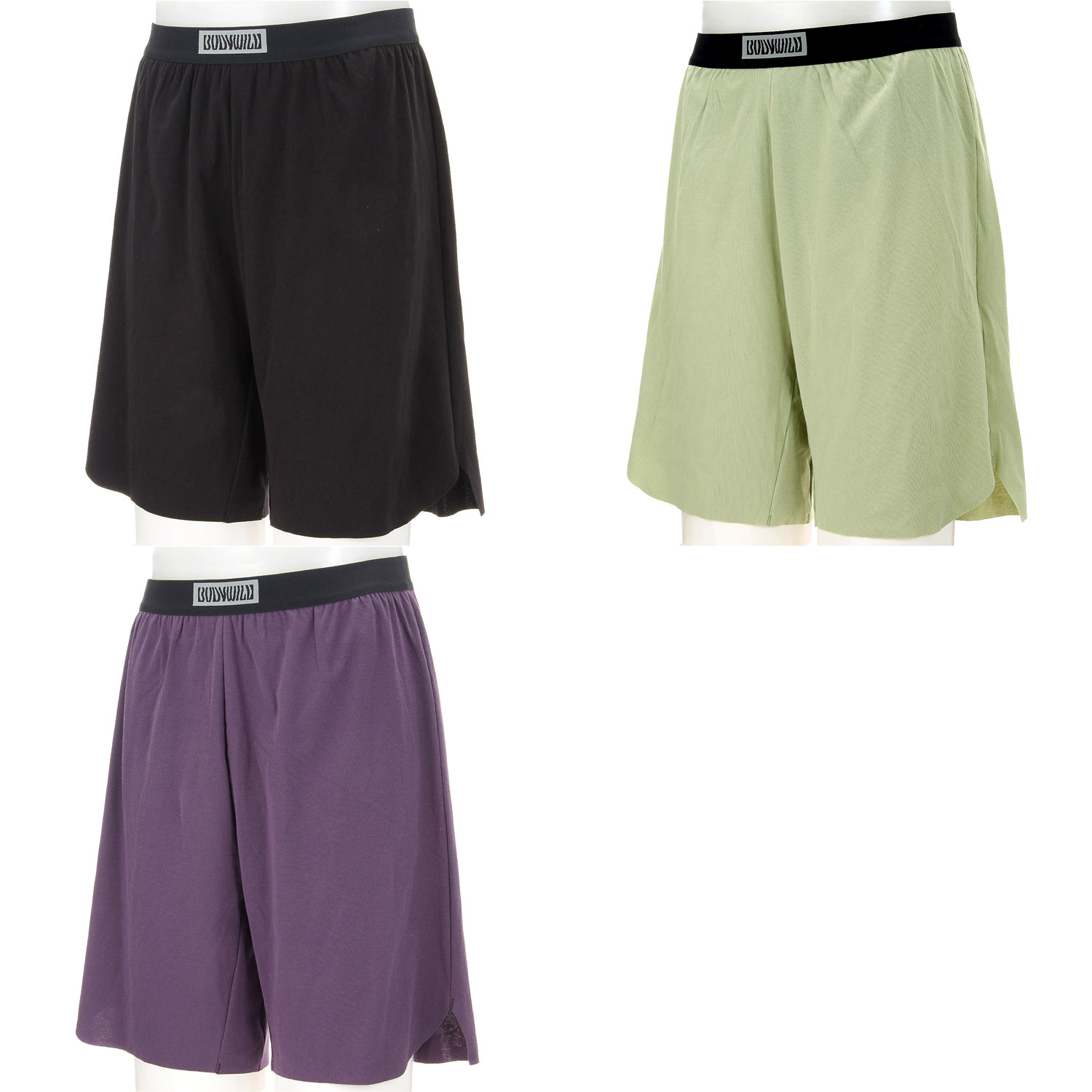 BODY WILD ブリーフ内蔵フィットトランクス ロングタイプ（前とじ）