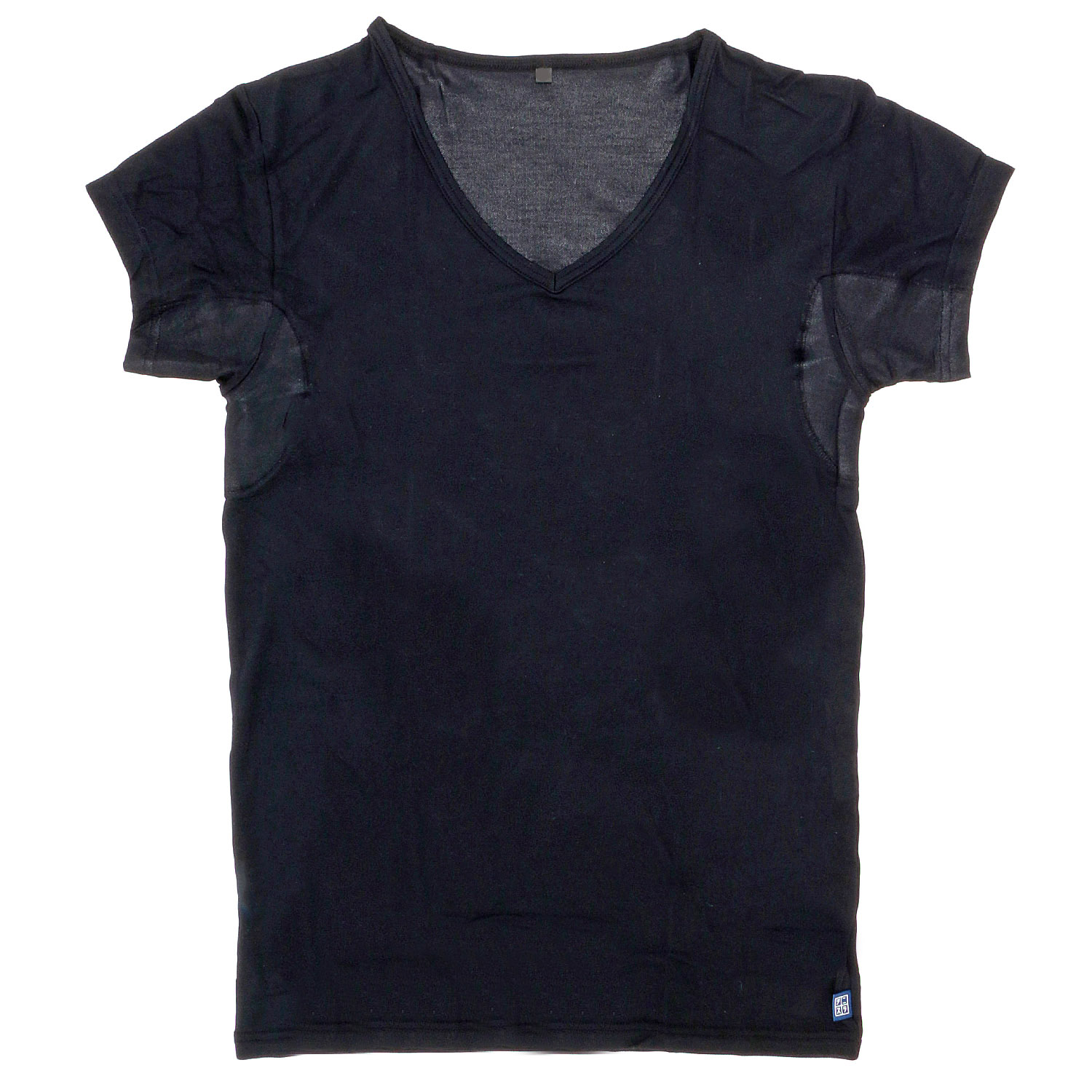 EDWIN デニスラ2分袖VネックTシャツ - 画像2