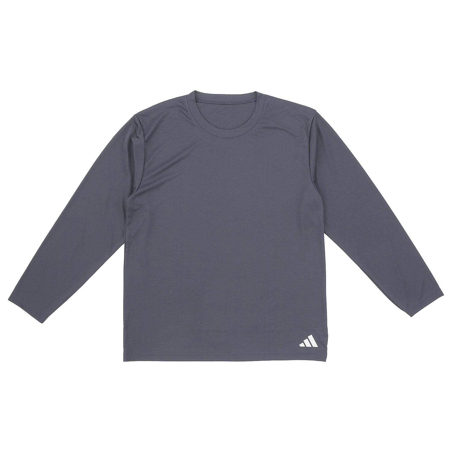 adidas メンズクルーネックロングスリーブ Tシャツ - 画像3