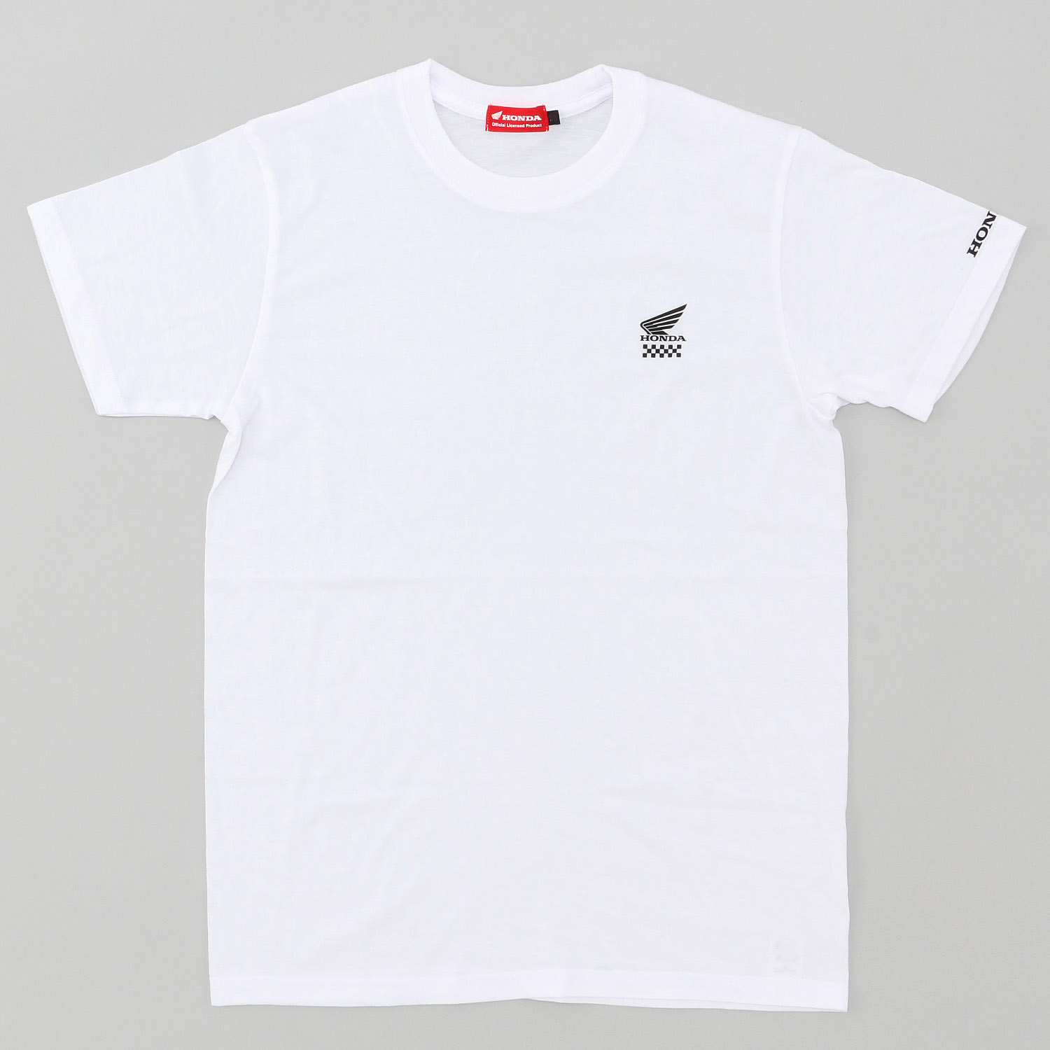 HONDA メンズクルーネック半袖Tシャツ