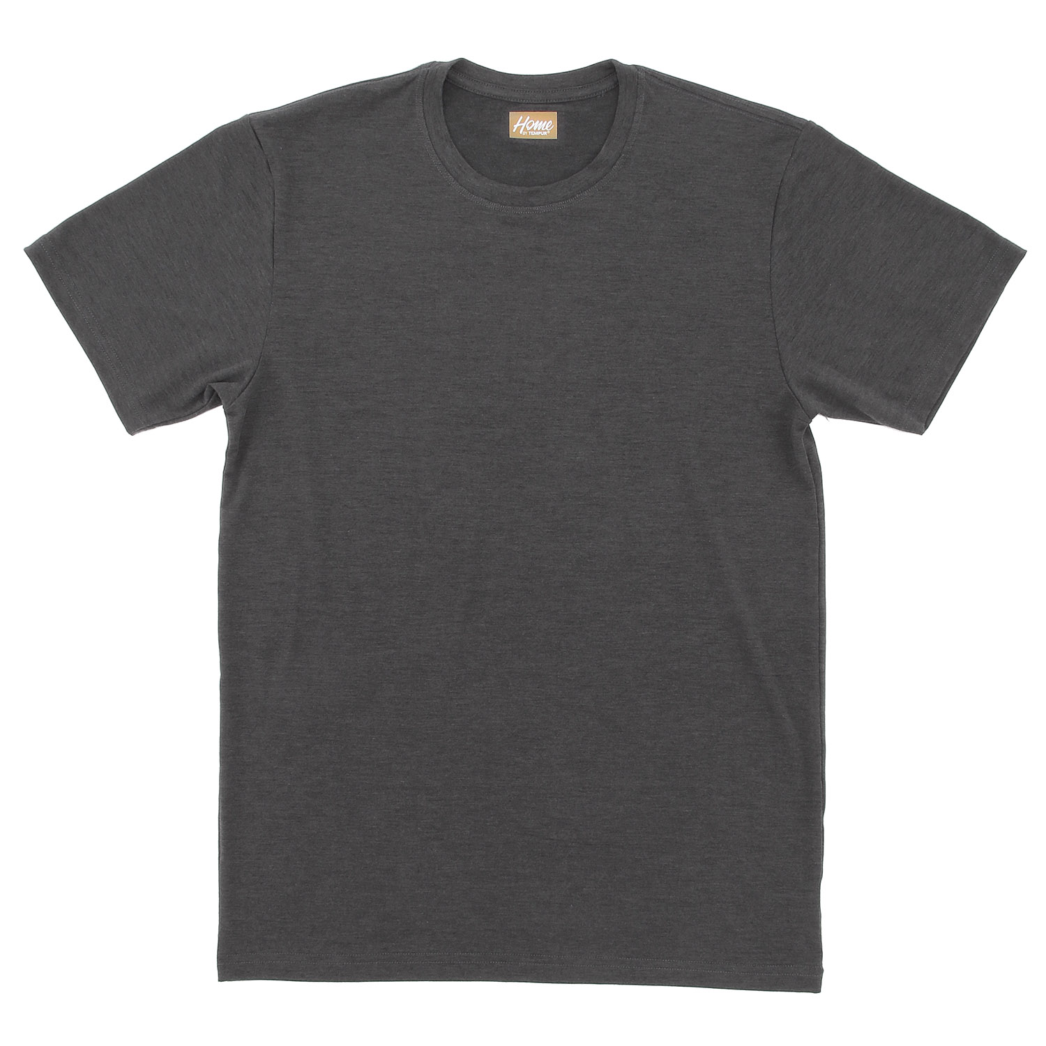 HOME BY TEMPUR 紳士 半袖丸首 ベア天竺
